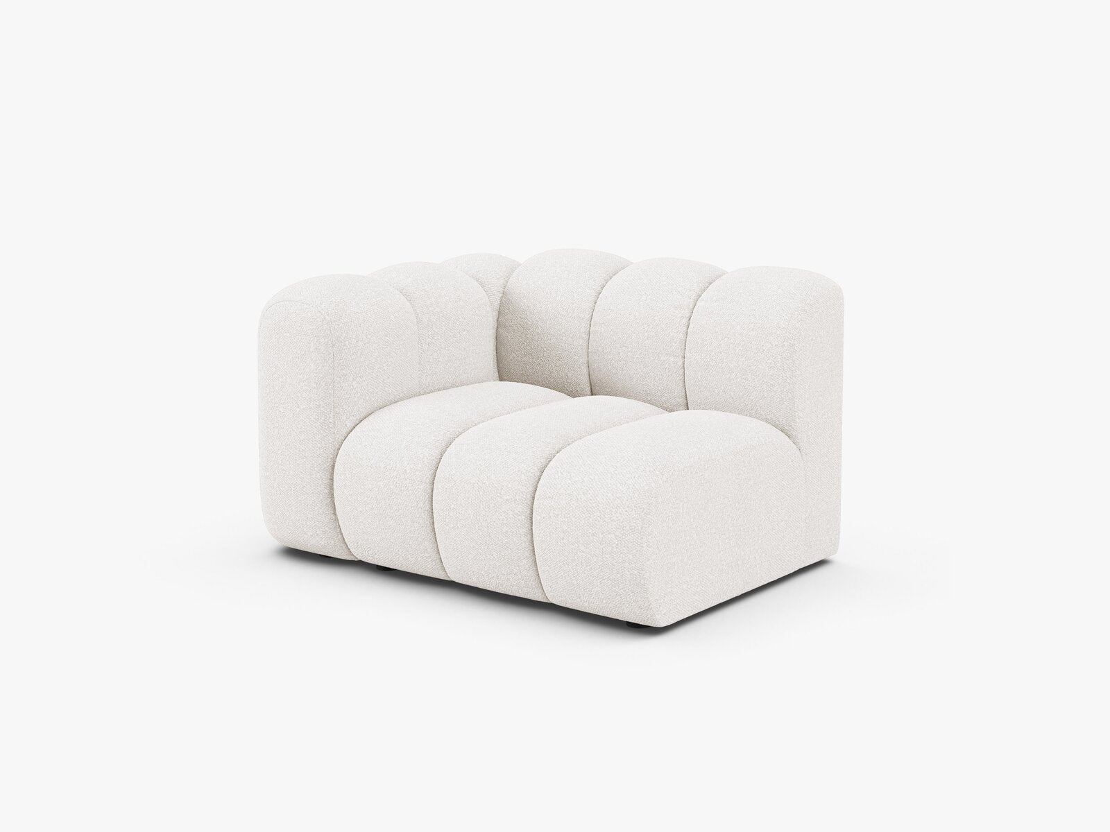 Micadoni Modul Lupine 1-Sitzer Links Boucle Baloo Weiß