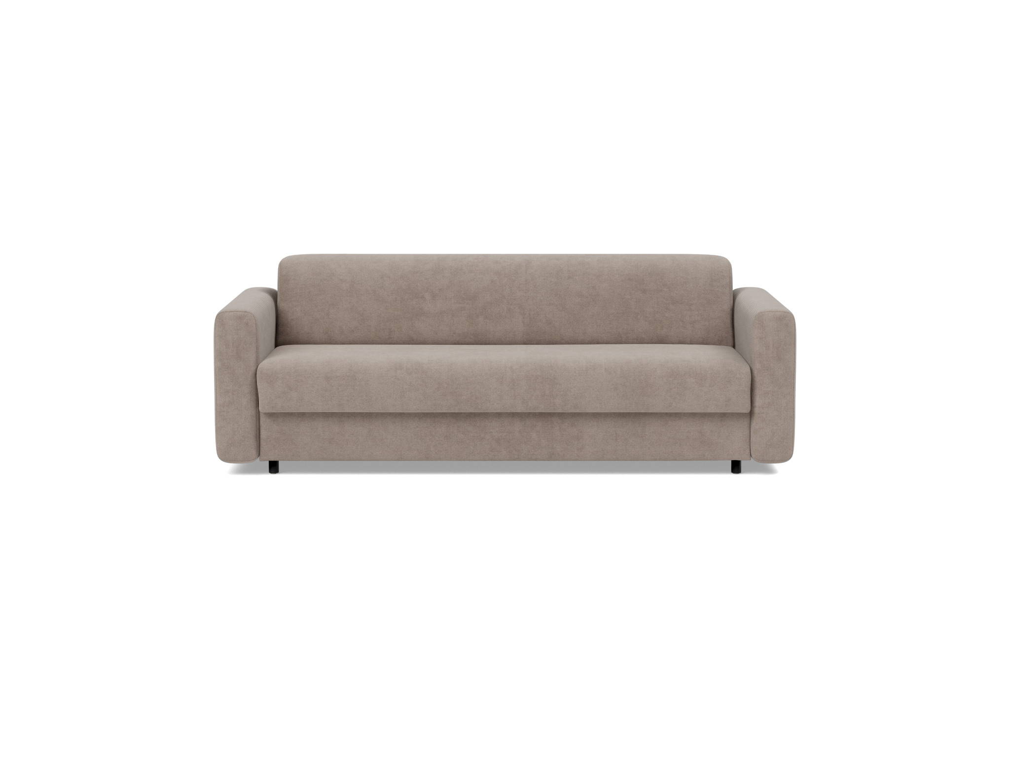 Schlafsofa Killian mit Taschenfederkernmatratze 160 Kord Cordufine 318-Beige