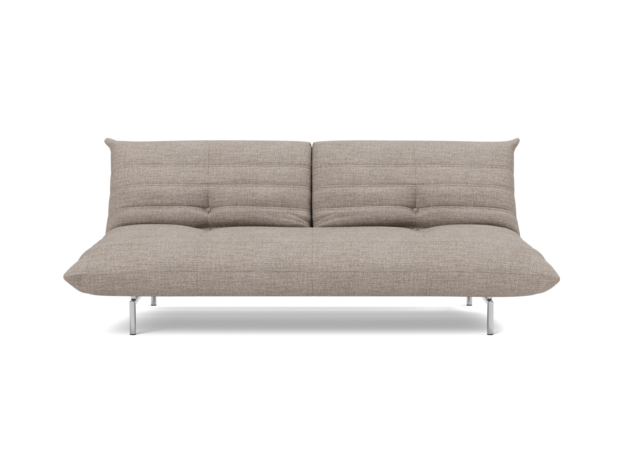 Schlafsofa Mikunjo Chenille Yuveno 472-Warm-Grey