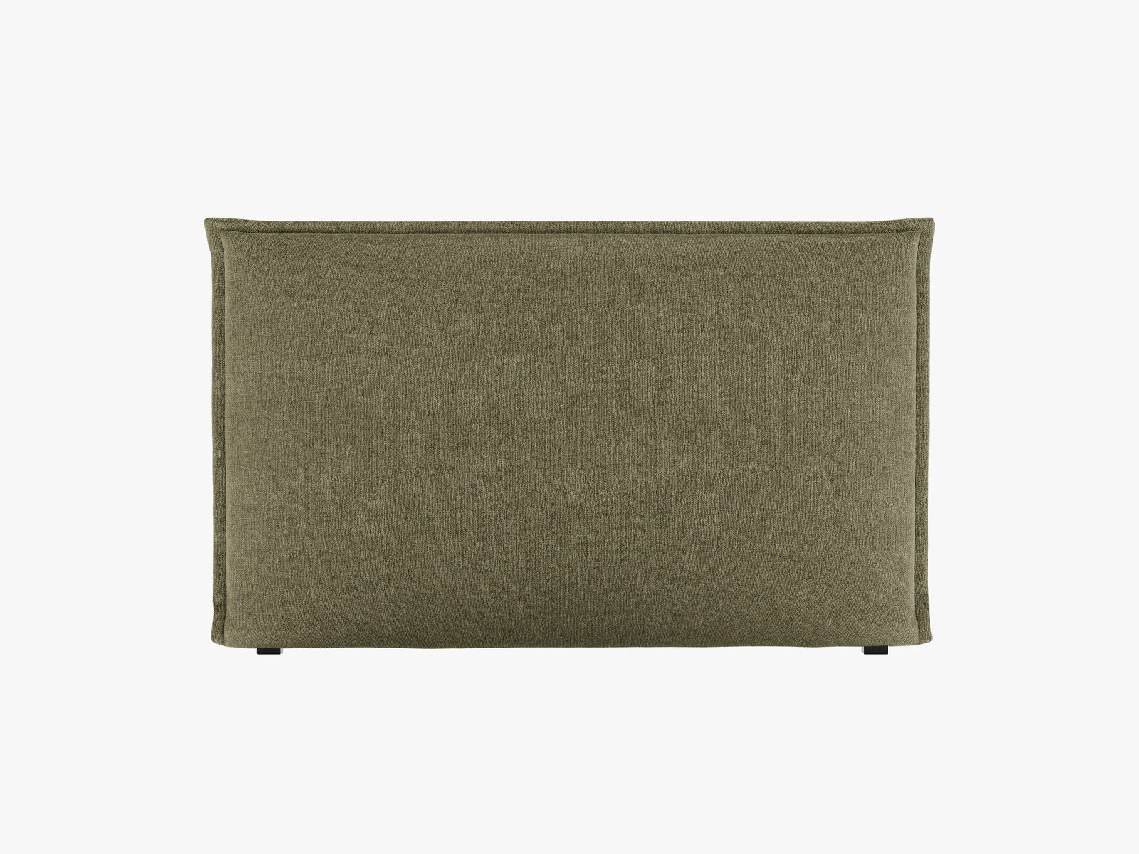 Micadoni Monica Samtiger Kopfteil 140 cm (H 95 cm) Chenille Eden Grün 140x95