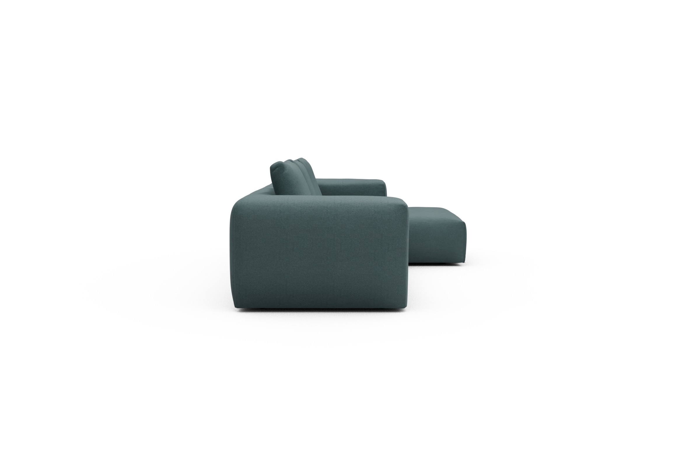 Ecksofa Fred Chaiselongue rechts mit 2,5-Sitzer Satya-Niagara