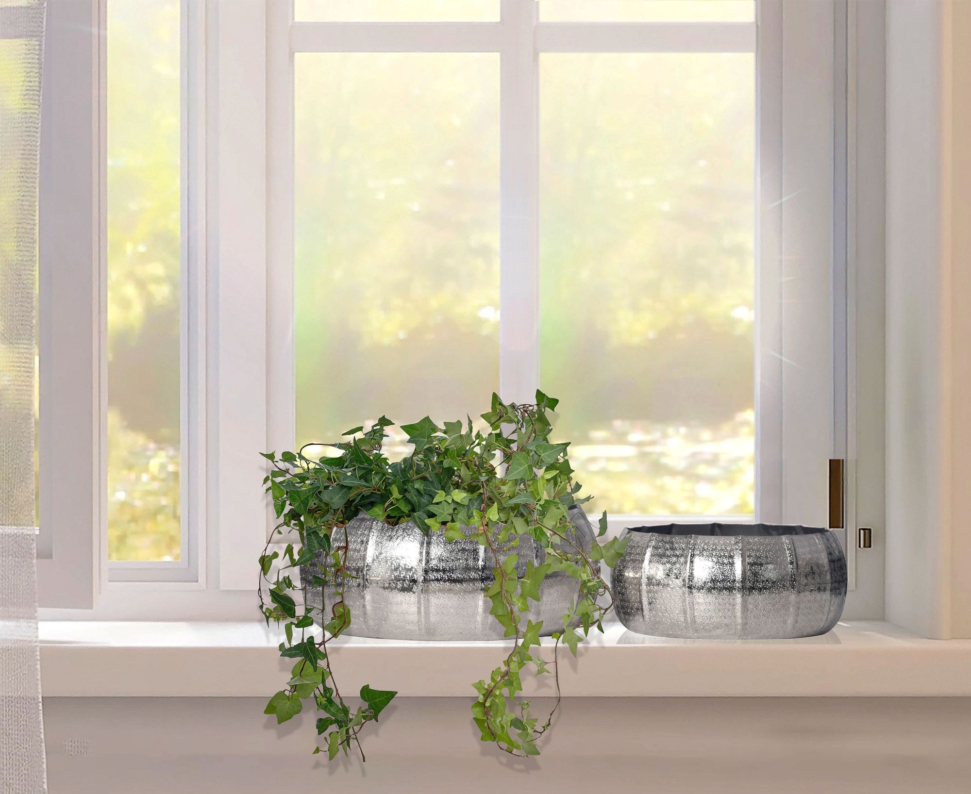 Blumentopf Idre Silber Ø 39 cm