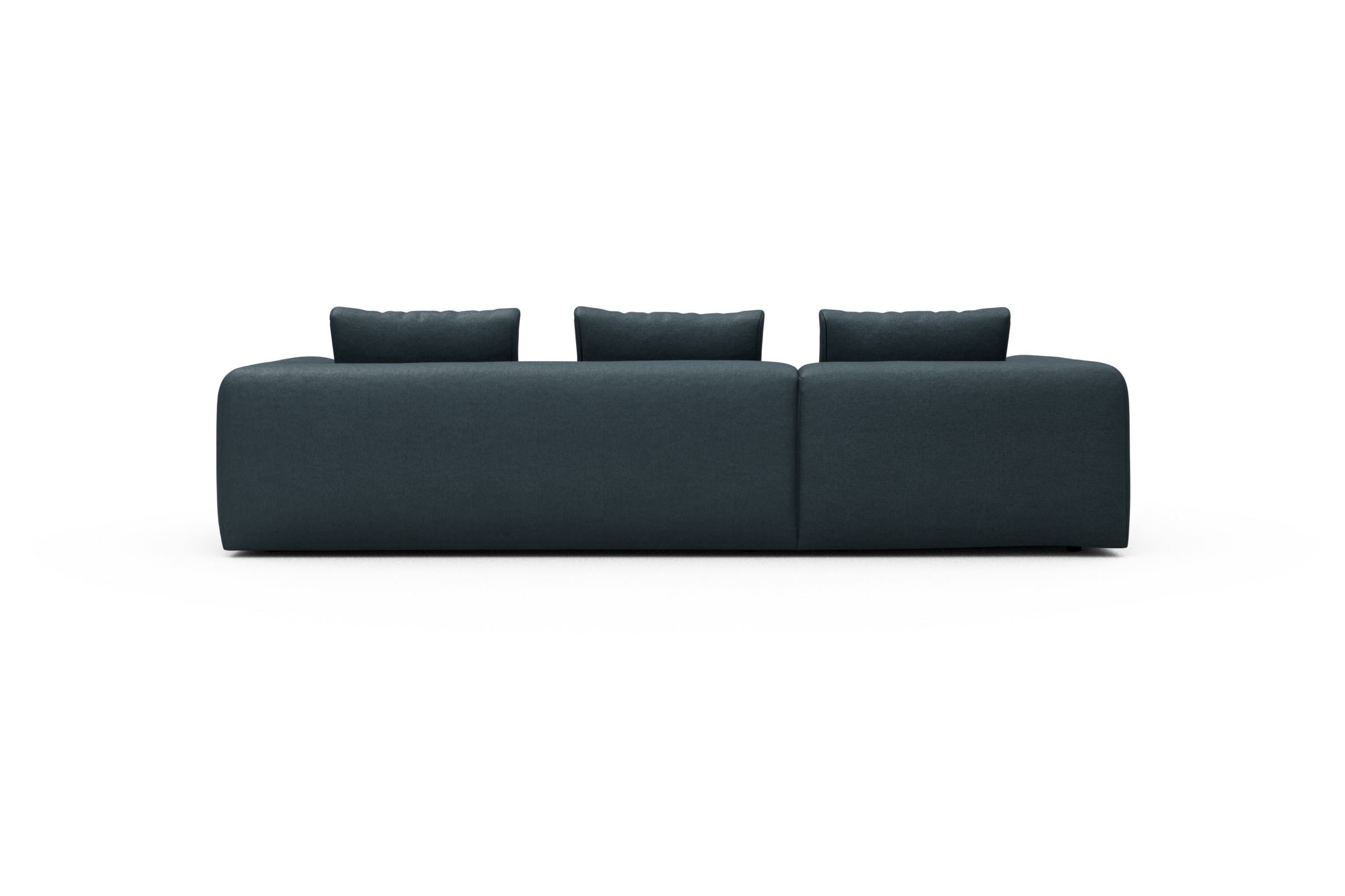 Ecksofa Fred Chaiselongue links mit 2,5-Sitzer Denari-Royal-Blue