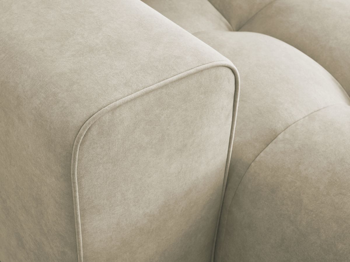 Bobochic Mont-blanc Wohnlandschaft Samt Beige