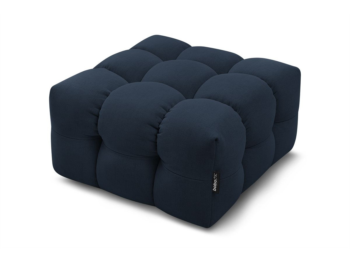 Bobochic Cloud Pouf Stoff Dunkelblau