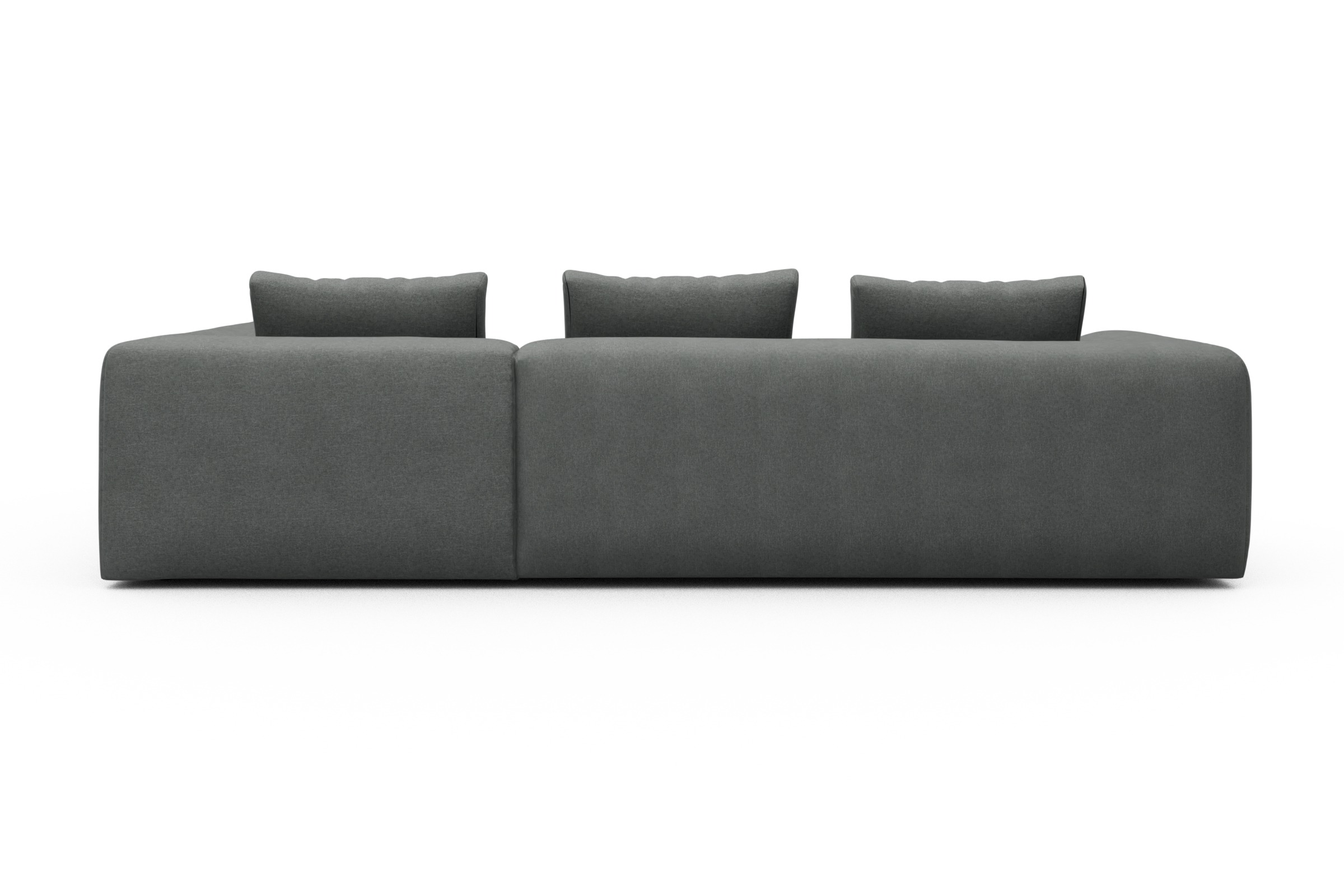 Ecksofa Fred Relax-Ecke rechts mit 2,5-Sitzer Satya-Steel