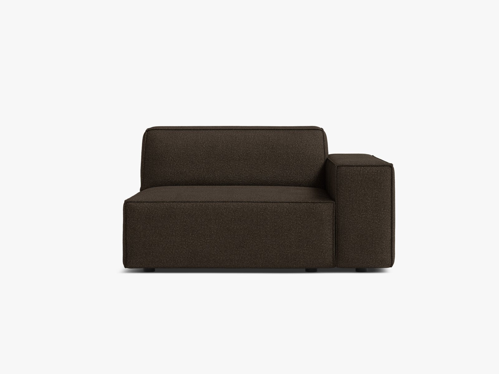 Micadoni Jodie Sofamodul Rechts Boucle Baloo Braun