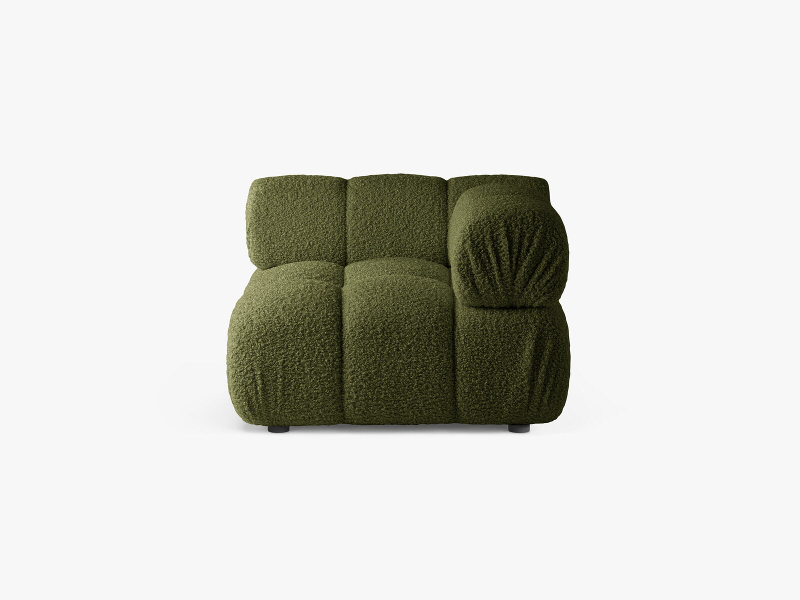 Micadoni symmetrisches Eckmodul Bellis Boucle Rolf Grün