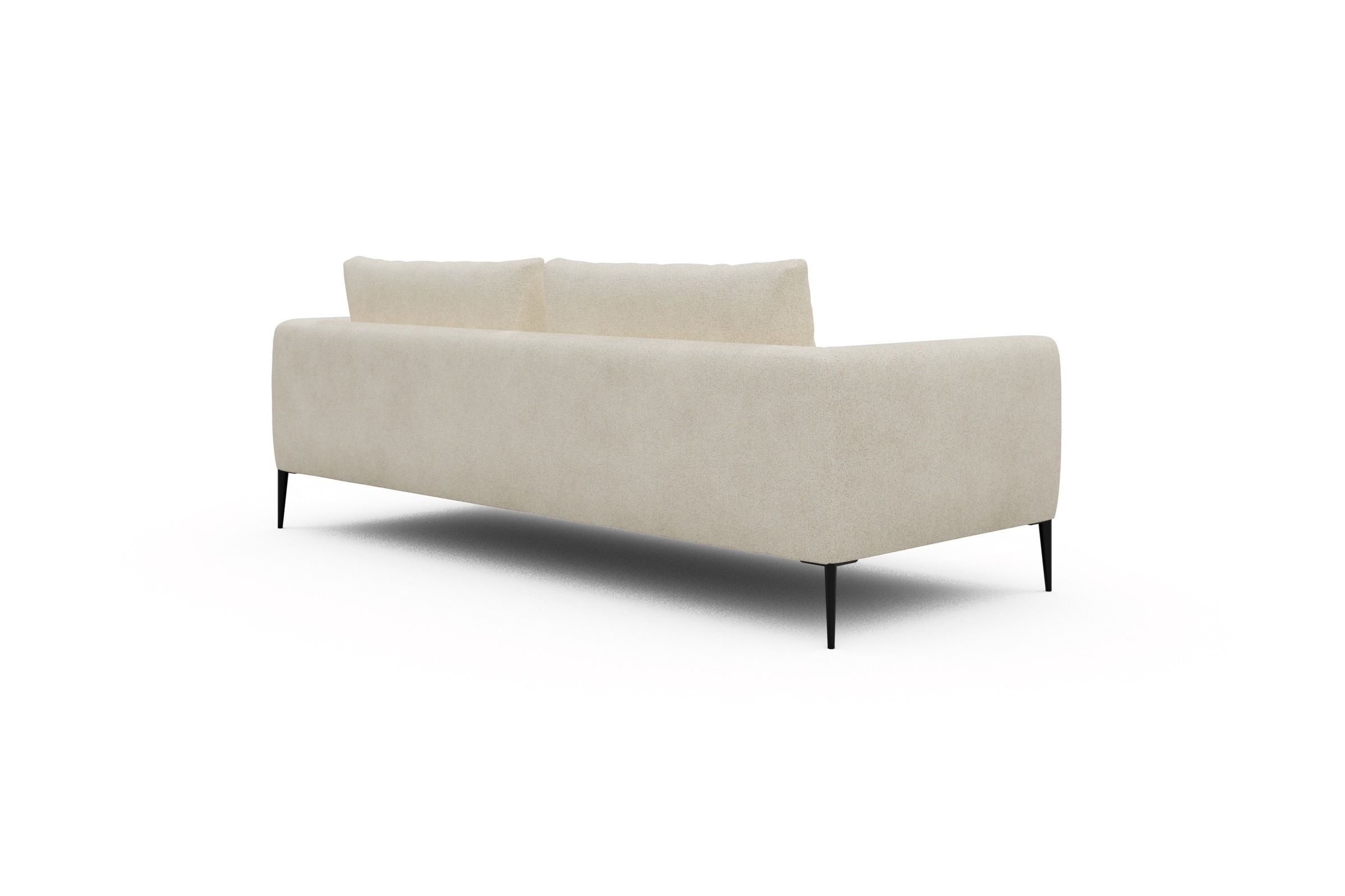 Sofa Paul 3-Sitzer Boucle-Off-White