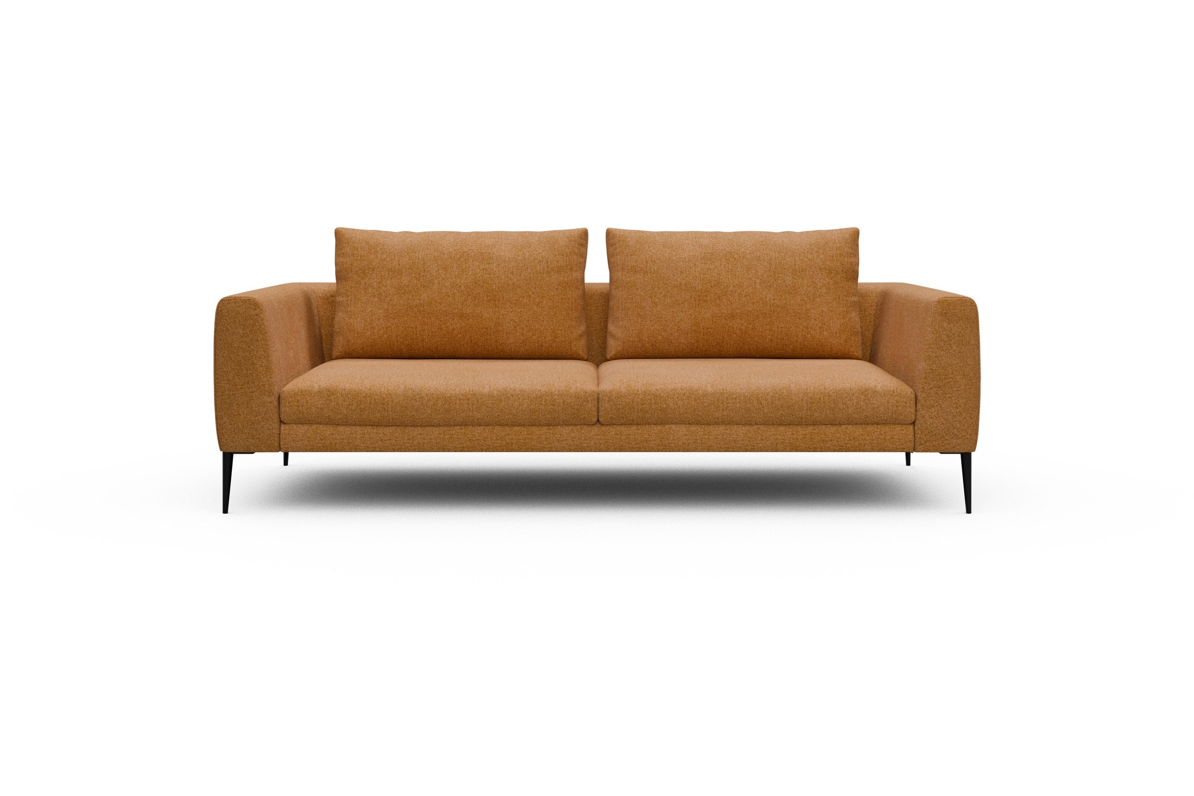 Skandi Home Sofa Paul 3-Sitzer Casone-Warm-Yellow moebelfaktor