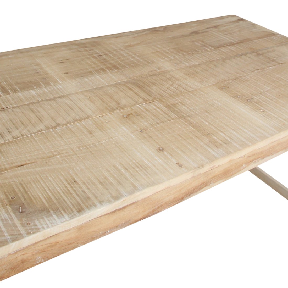 Raw Materials Klappbarer Esstisch Kalkwaschung 165x75x76cm