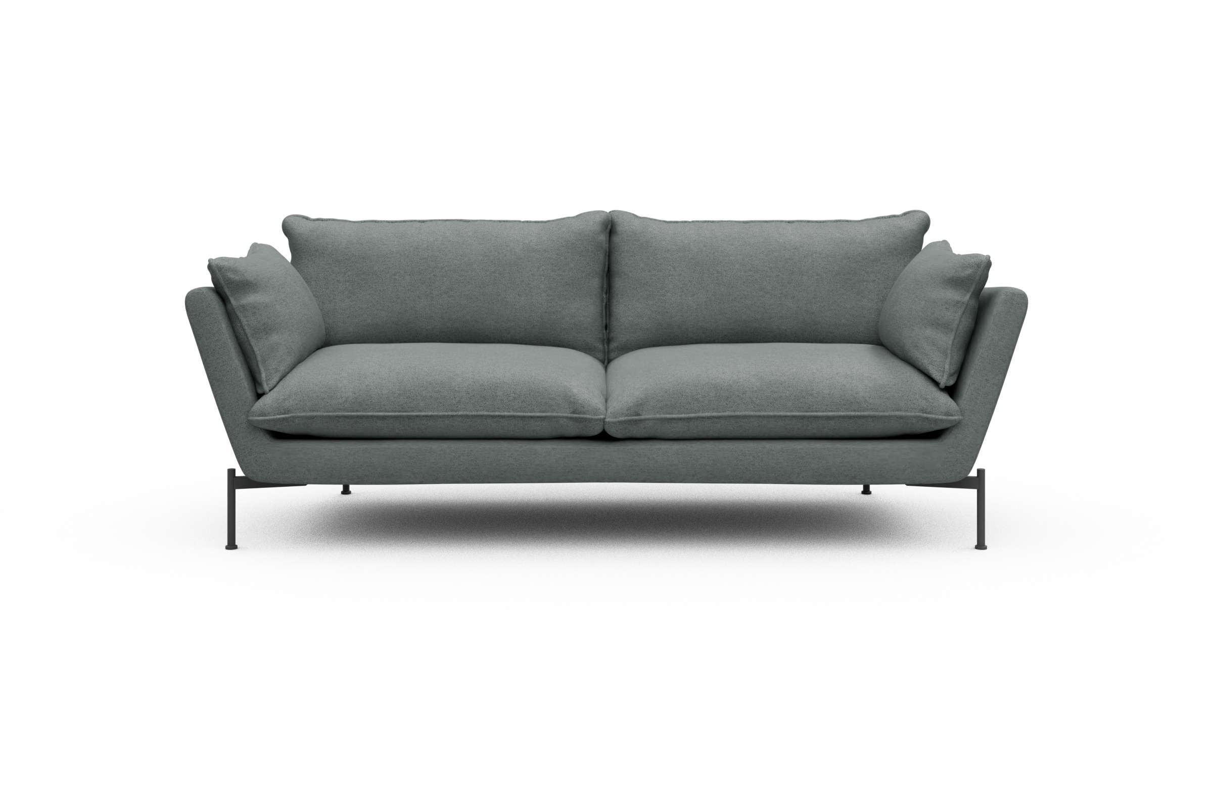 Skandi Home Sofa Anton PREMIUM 3-Sitzer Denari-Soft-Grey moebelfaktor