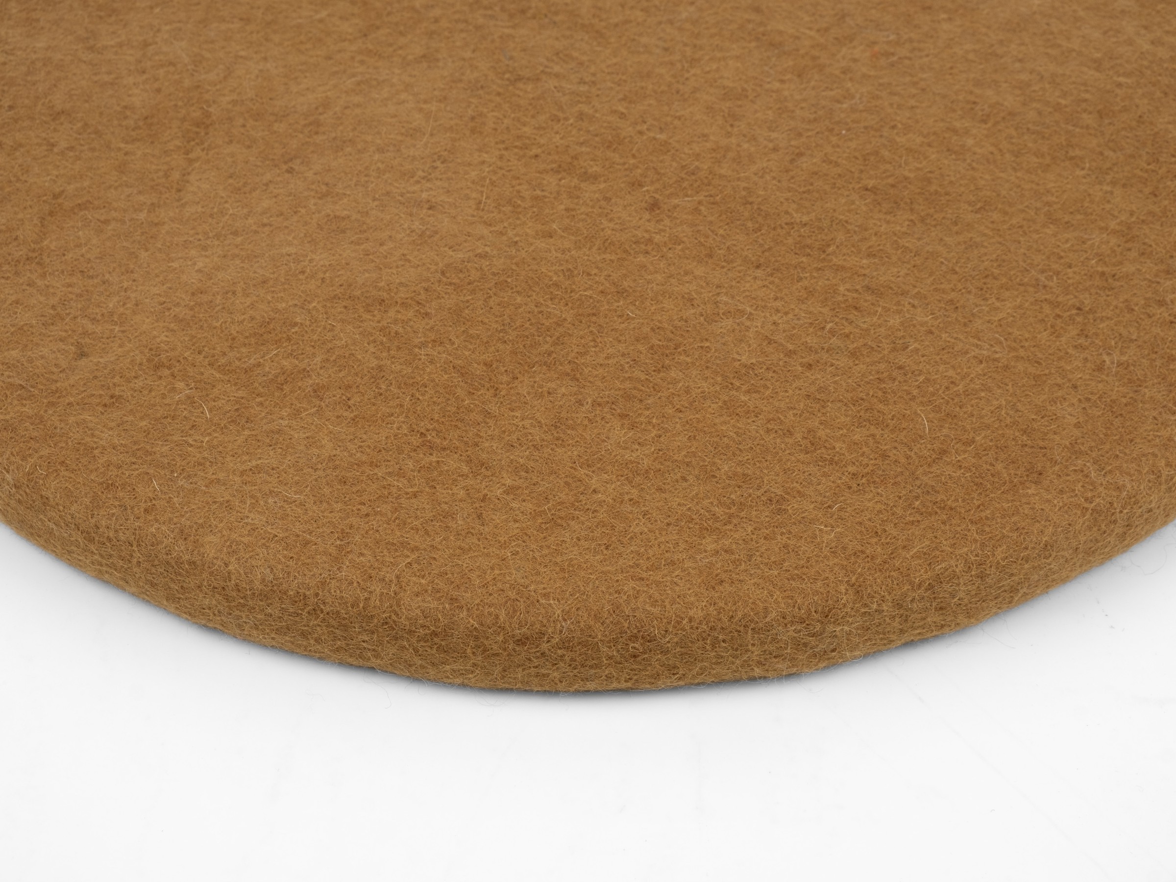 myfelt Omar Filz-Sitzauflage Karamell Ø 36 cm