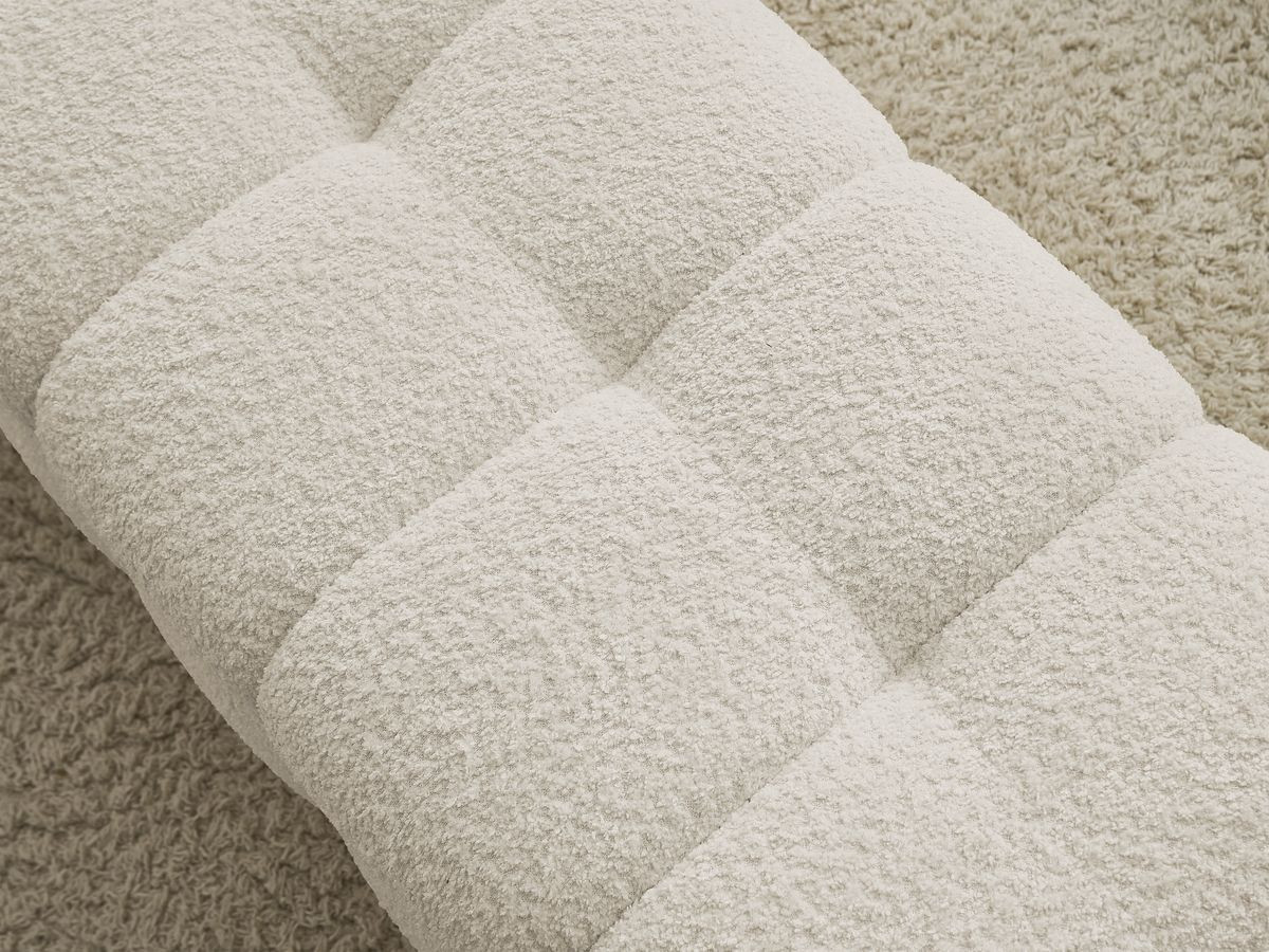 Bobochic Mont-blanc Bettbank Bouclé-Stoff Beige