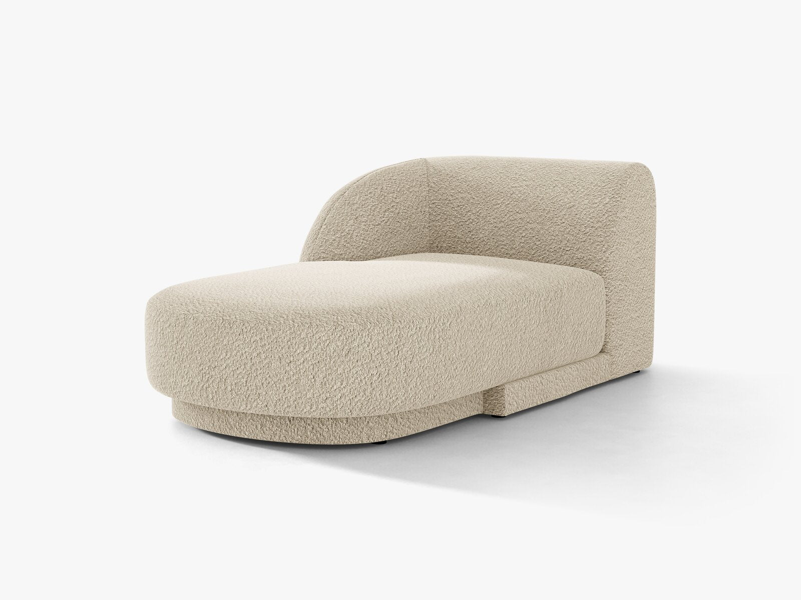 Micadoni Modul Miley 2-Sitzer Links Boucle Baloo Beige
