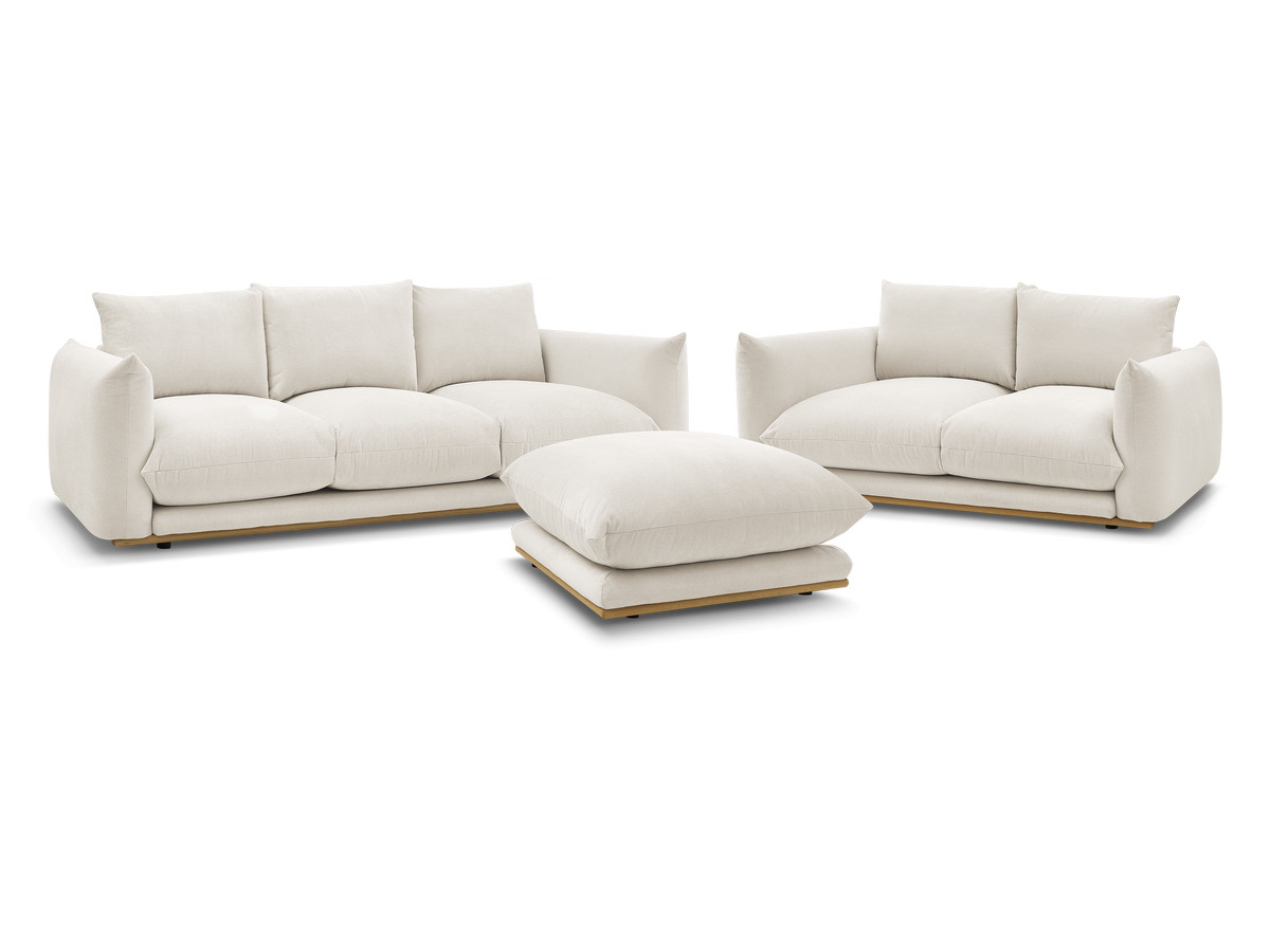 Bobochic Ernest Sofa 6-Sitzer mit Pouf