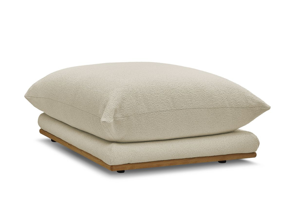 Bouclé-Stoff · Beige