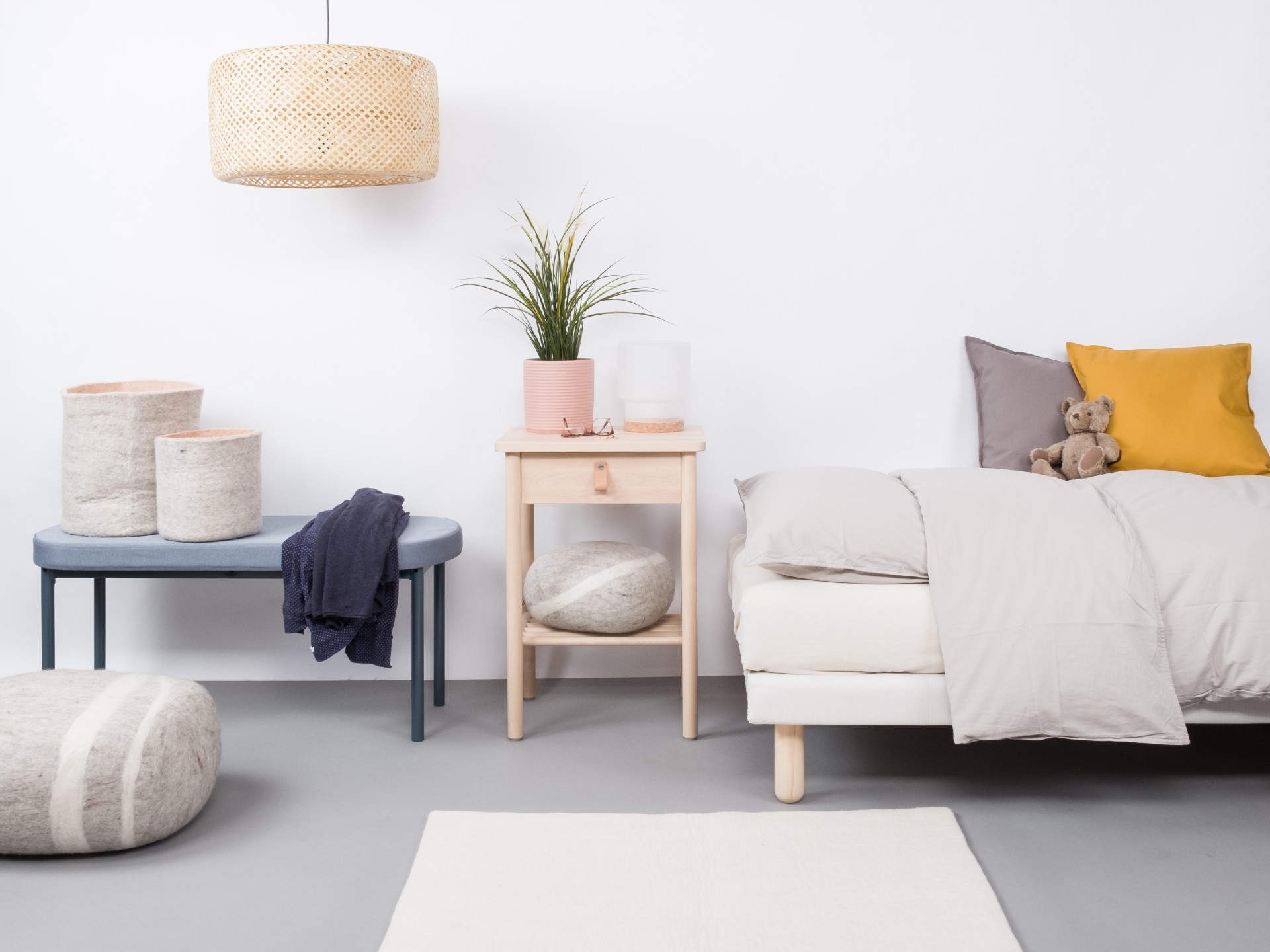 myfelt Linea Filzteppich - 120x170 cm