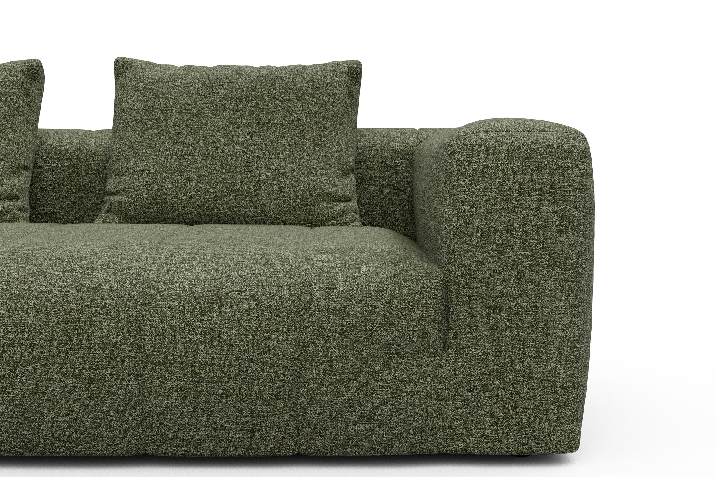 Sofa Hugo 3-Sitzer Carreno-Vivid-Green