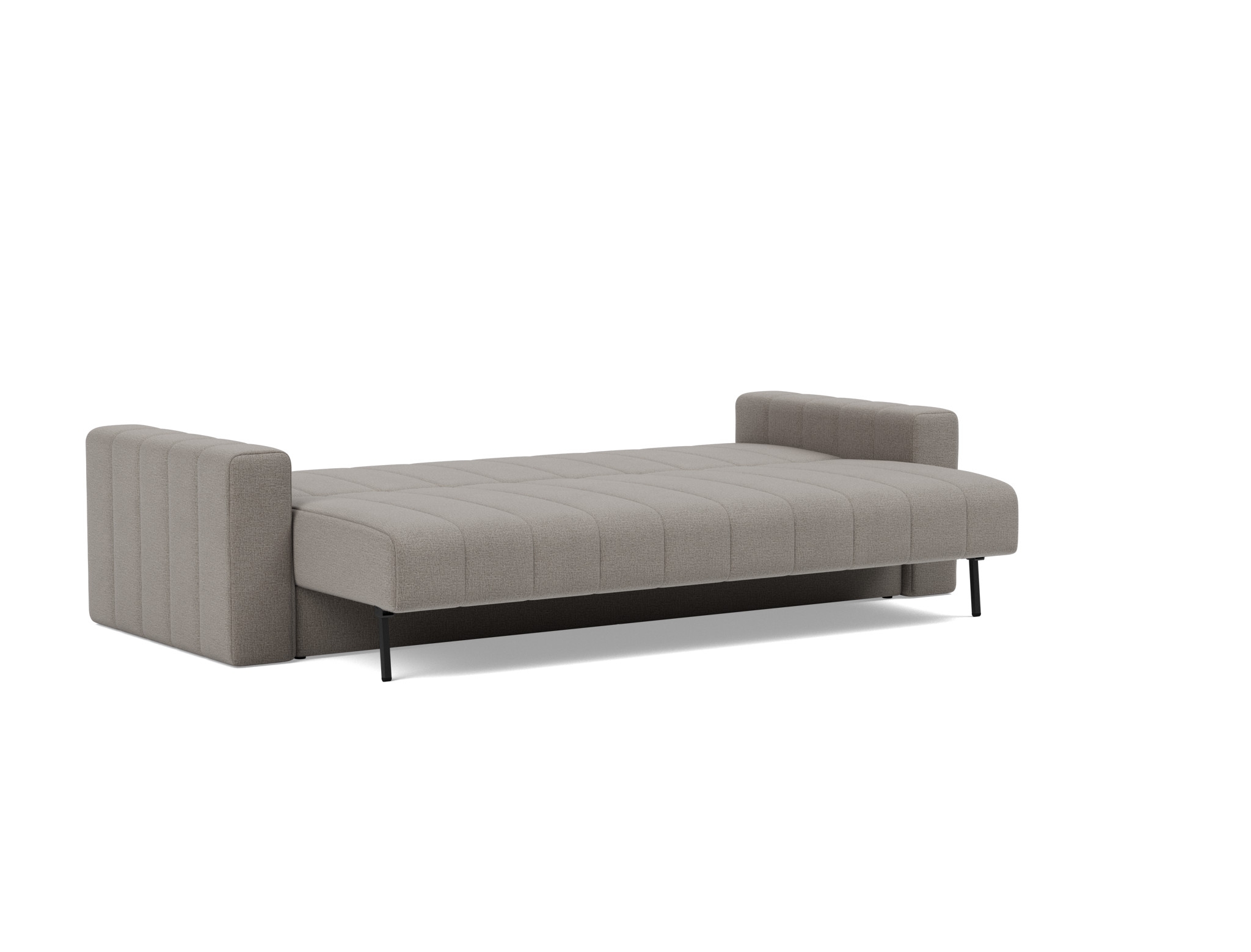 Schlafsofa Akello mit Armlehnen Flachgewebe Mixed Dance 521-Grey