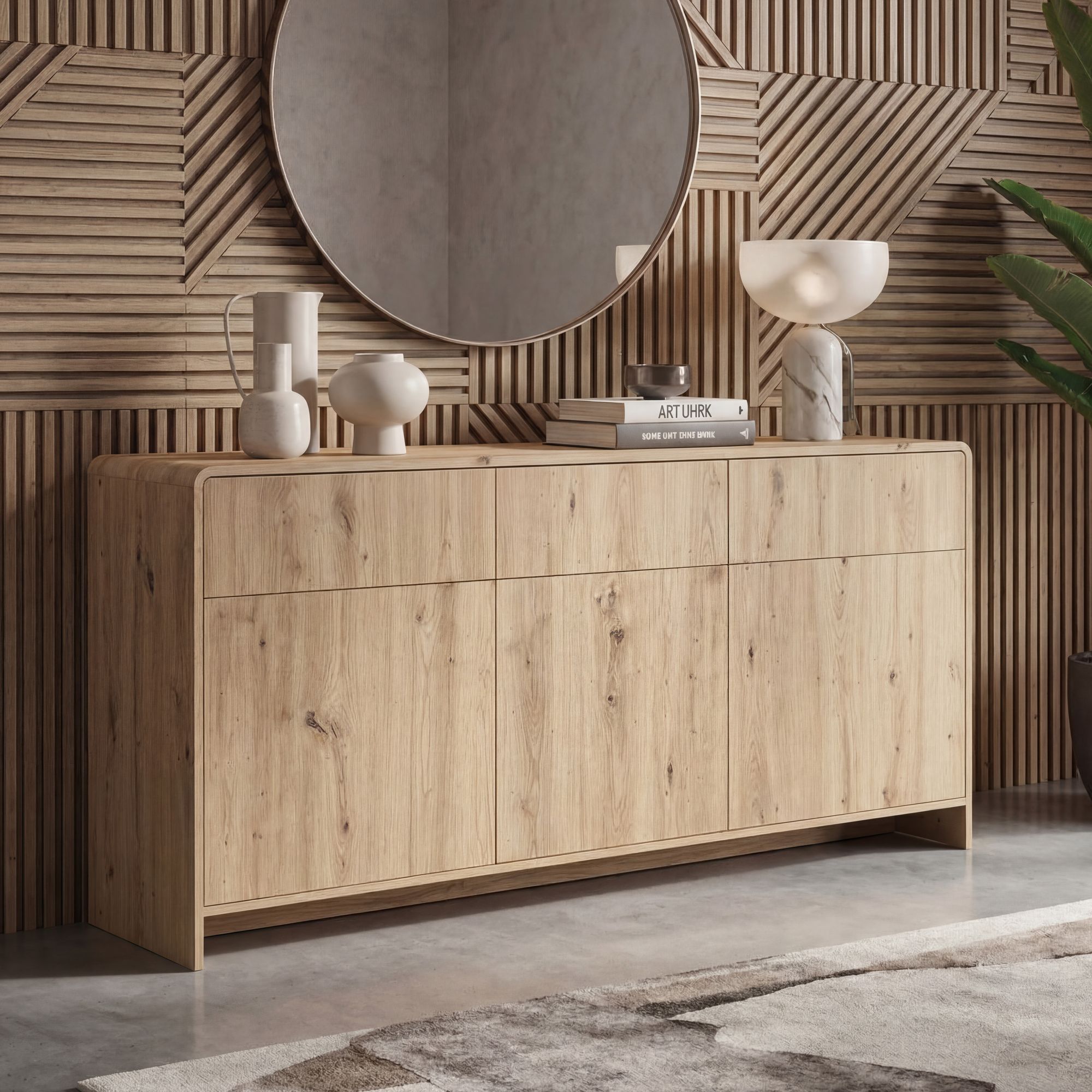 Sideboard Steigen Braun 155 × 40 × 76 cm