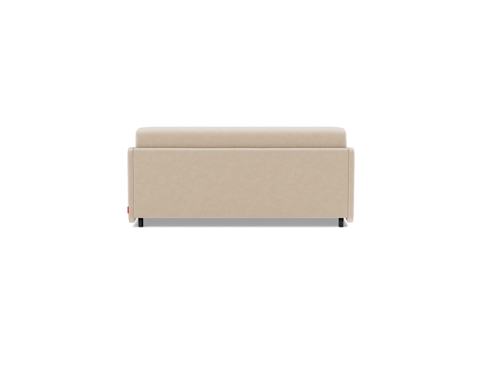 Schlafsofa Eivor mit Taschenfederkernmatratze 140 Chenille Esina 410-Almond-Beige