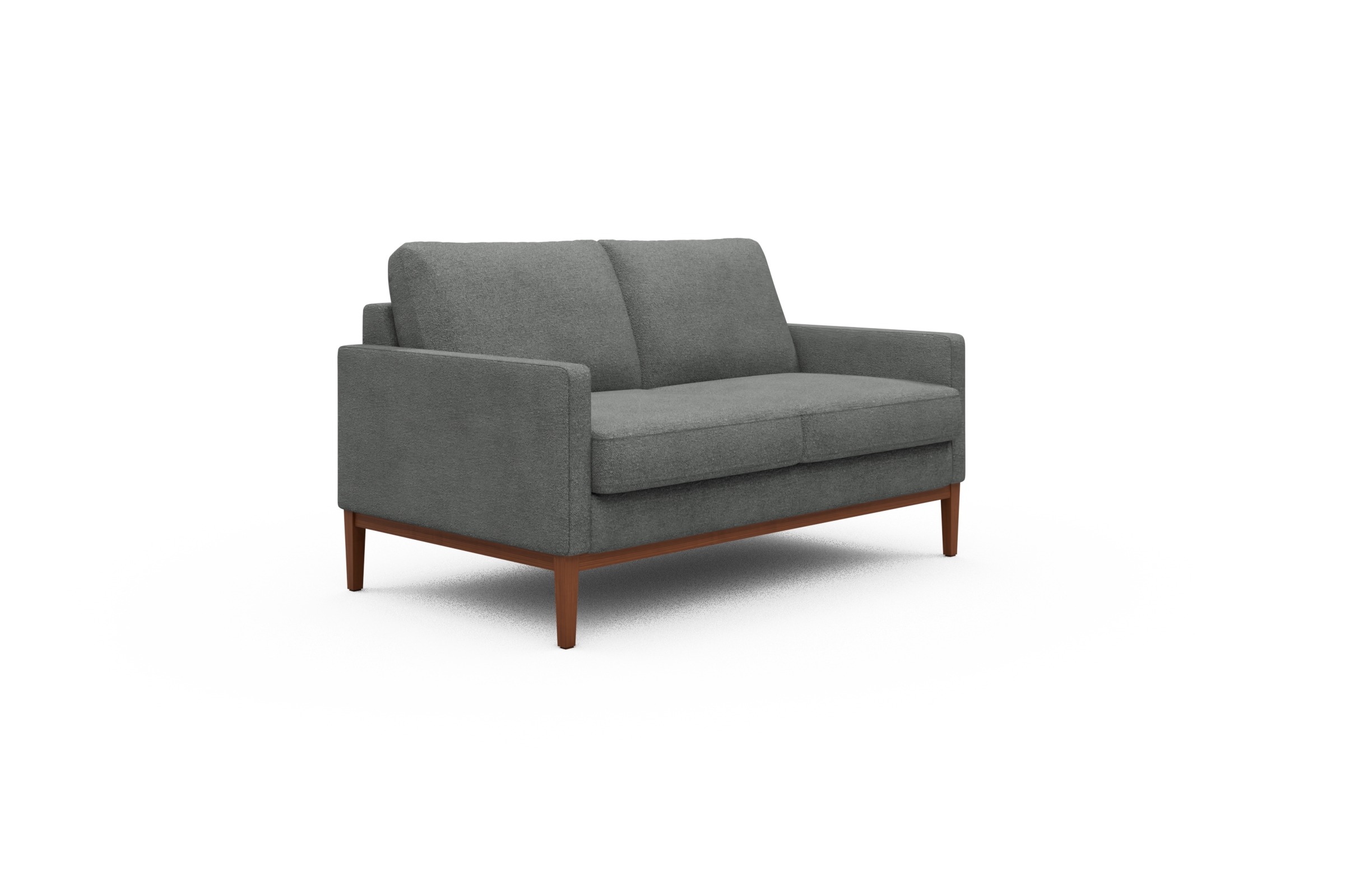 Sofa Bodo 2-Sitzer Boucle-Ash-Grey