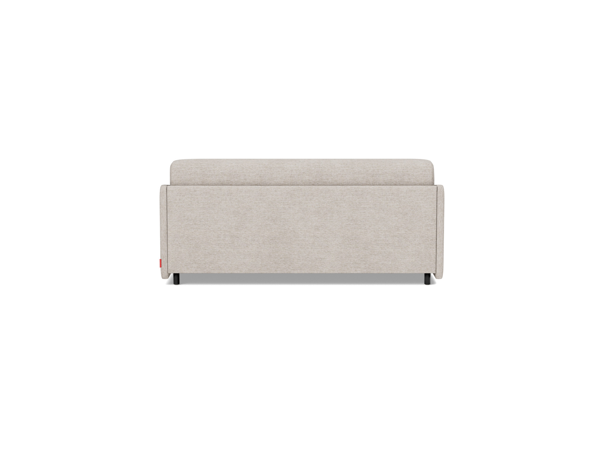 Schlafsofa Eivor mit Memory-Matratze 140 Chenille Yuveno 471-Sand