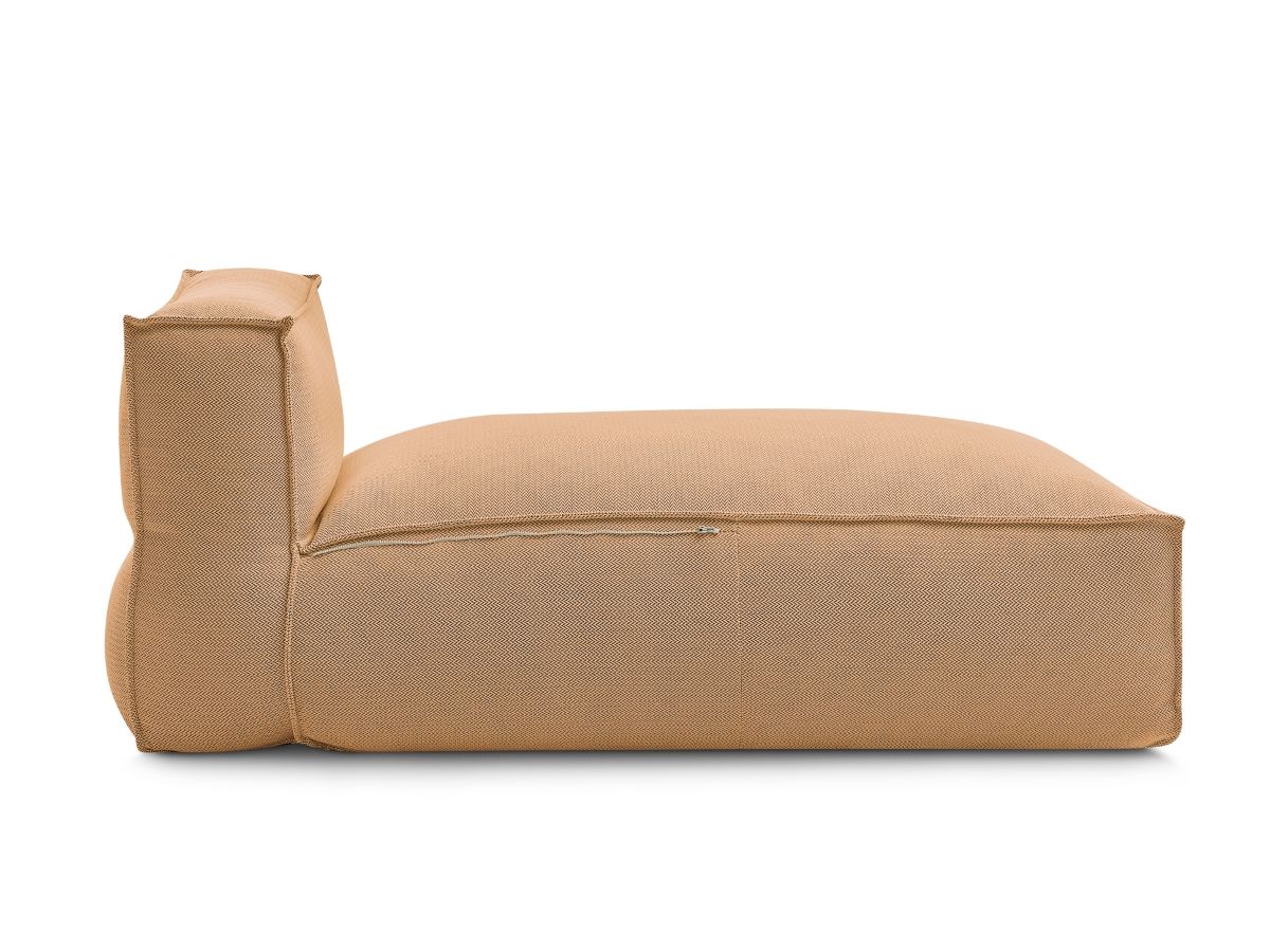 Bobochic Biarritz Méridienne-Modul Melange-Stoff Orange