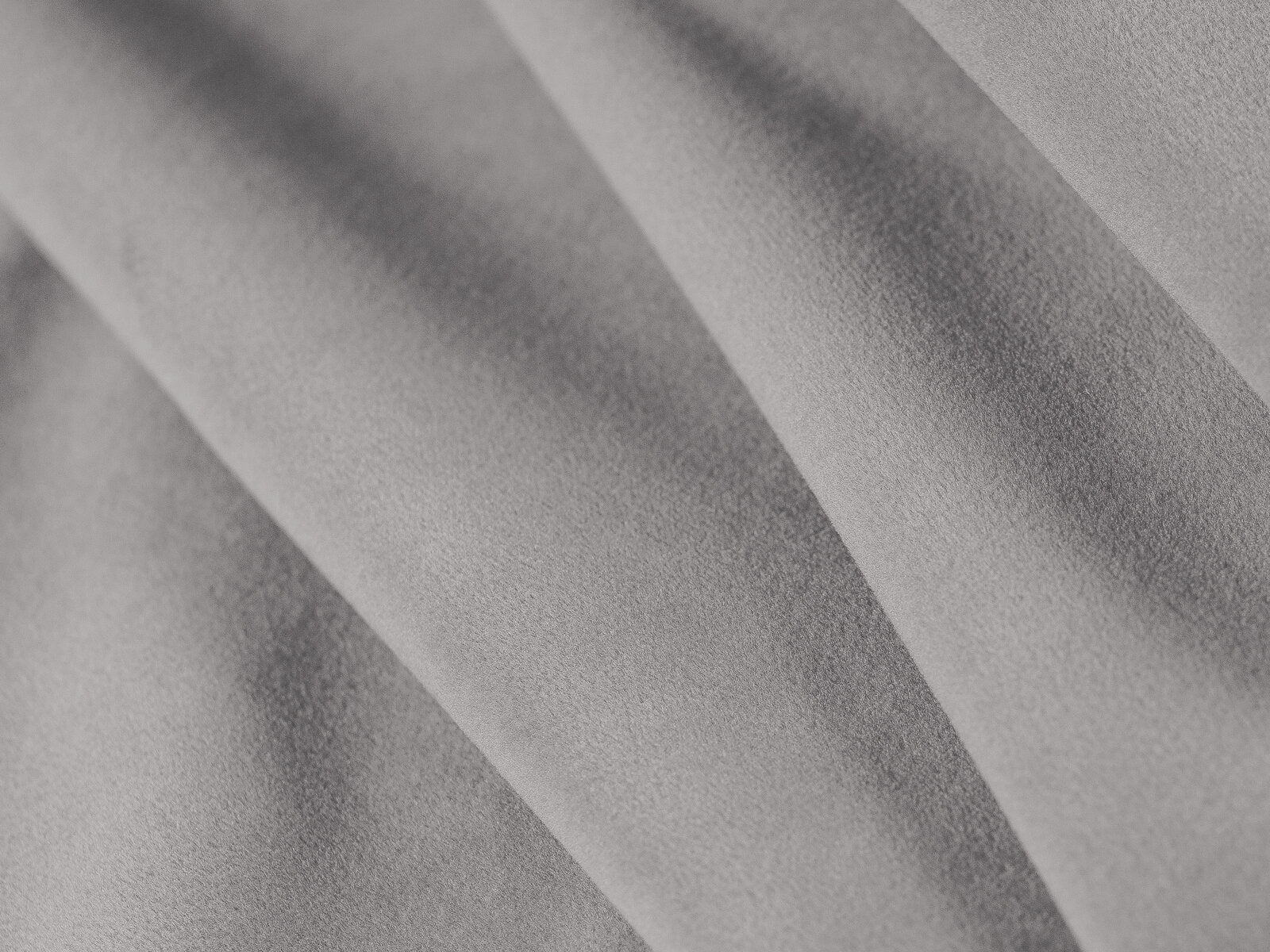 Micadoni Stauraumbett mit Kopfteil Ovalo Samt Magic Velvet Hellgrau 160x200