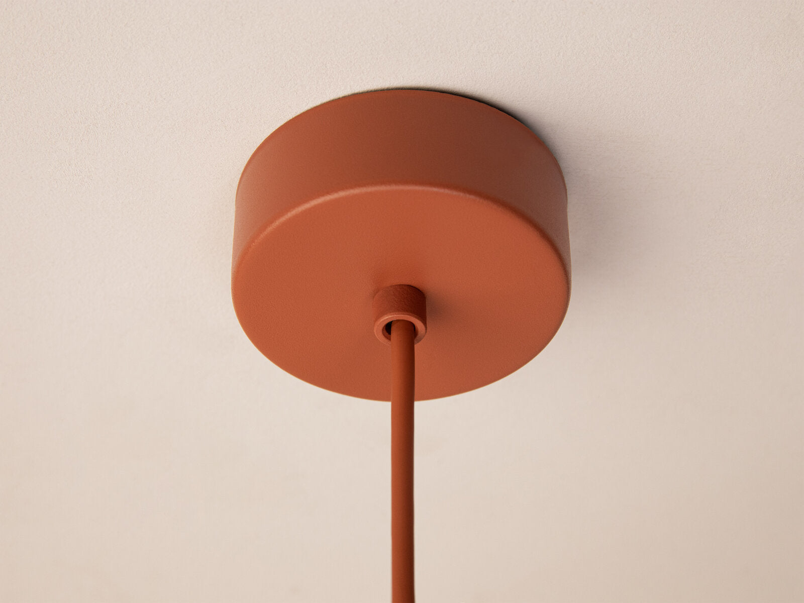 Micadoni Ori Pendelleuchte Ø 30 cm Ziegel / Sabia