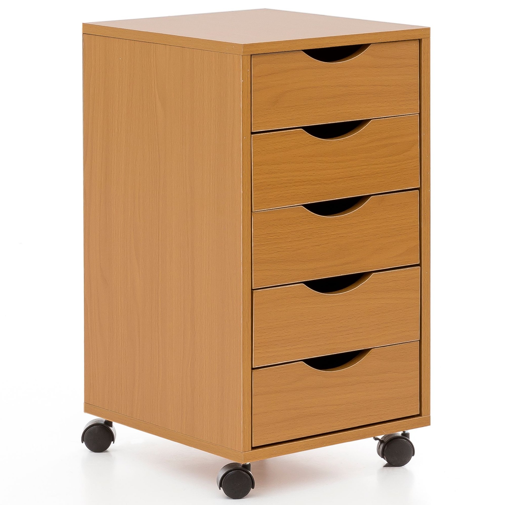 Rollcontainer Lakolk Braun 33 × 38 × 64 cm