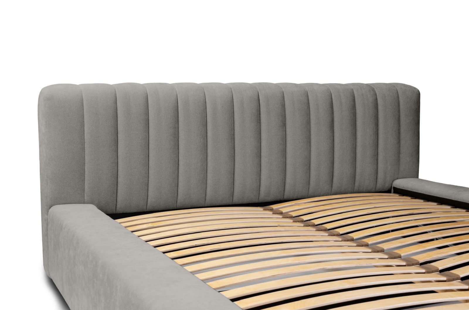 Polsterbett Carno Chenille 160x200 mit Metallrahmen Ditra-New 15
