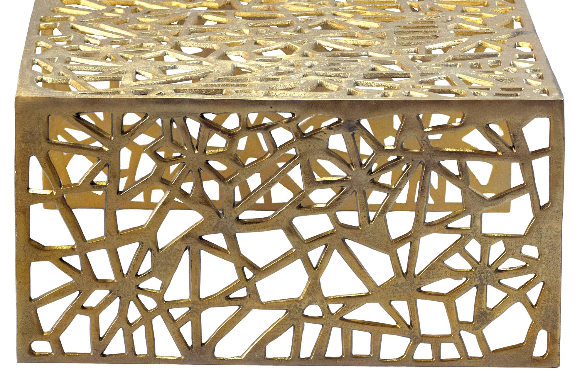 Couchtisch Langevag Aluminium Gold 60 × 60 × 31 cm