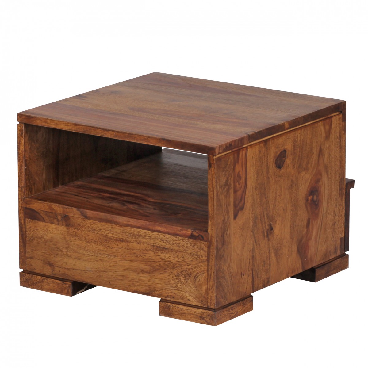 Nachttisch Aalvik Sheesham Massivholz 40 × 40 × 30 cm