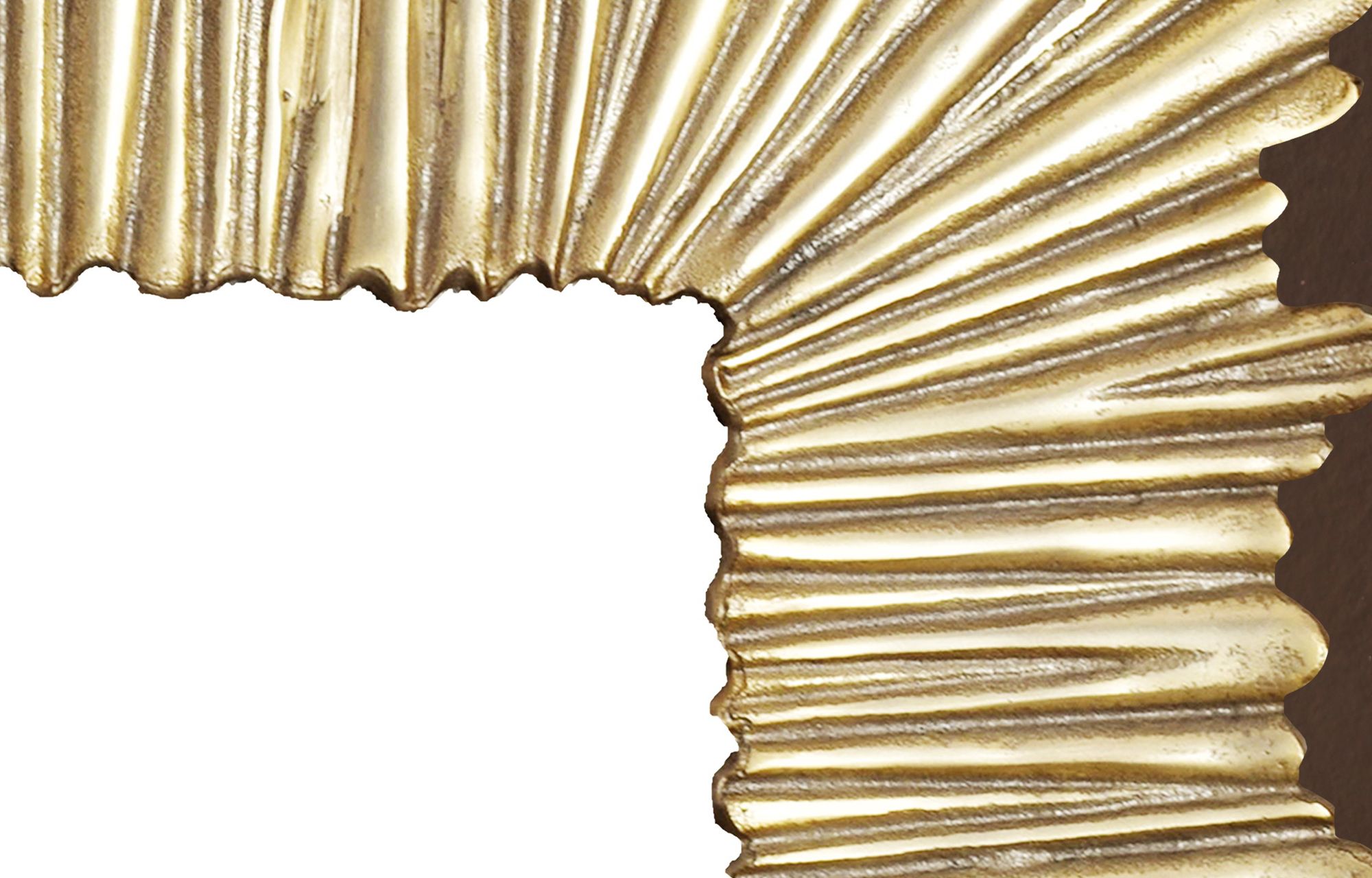 Wandspiegel Hestvika Gold 75 × 3 × 75 cm
