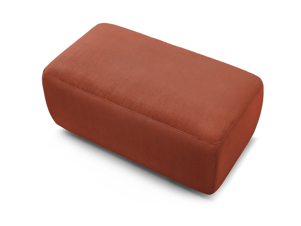 Bobochic Enjoy Pouf Cordsamt Orange