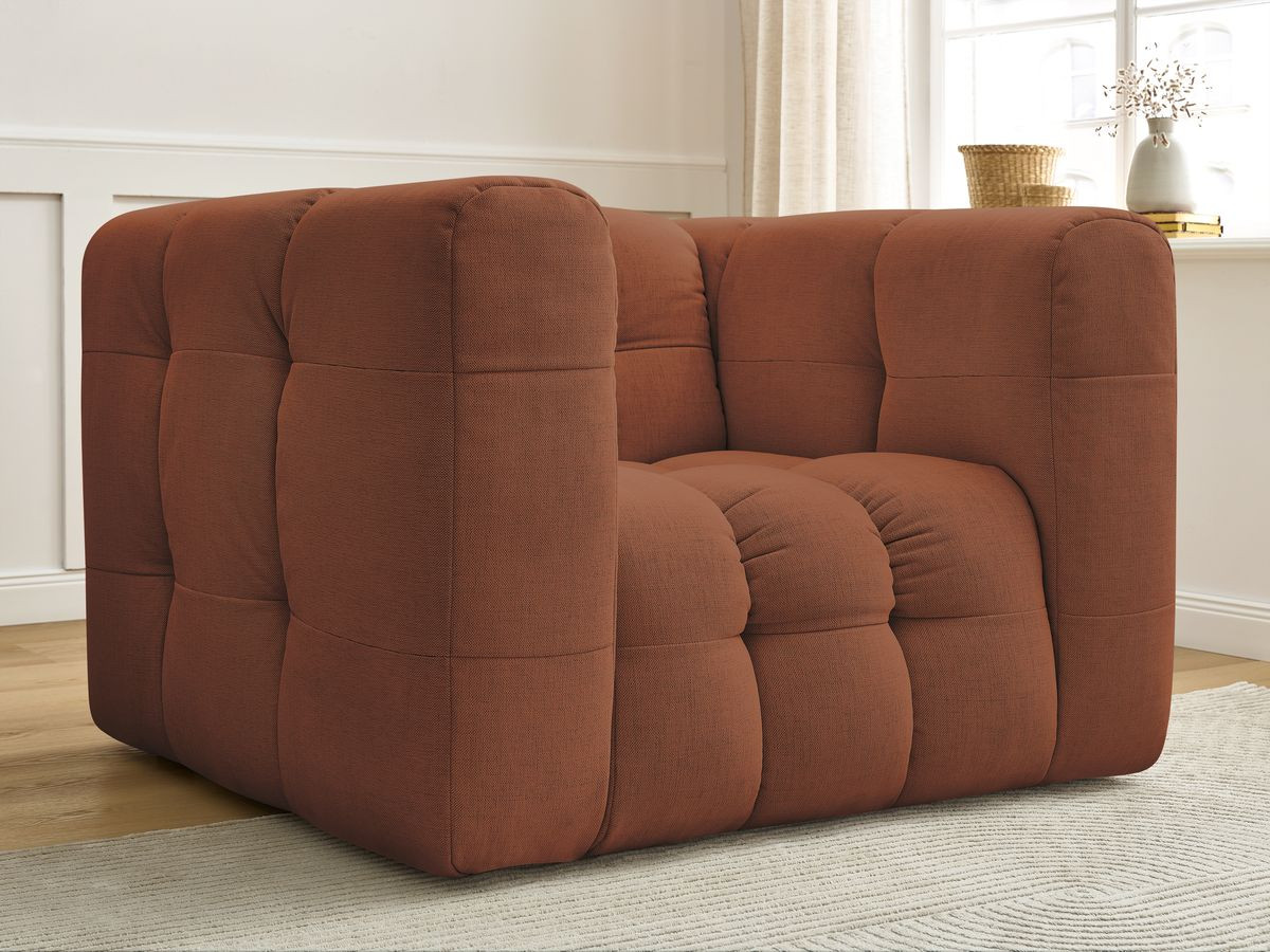 Bobochic Ulysse Sessel Stoff Orange
