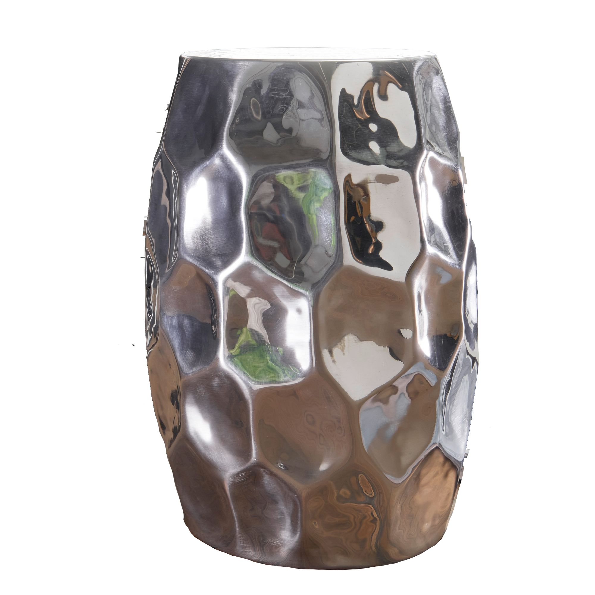 Beistelltisch Vega Aluminium Silber Ø 30 × H 47 cm