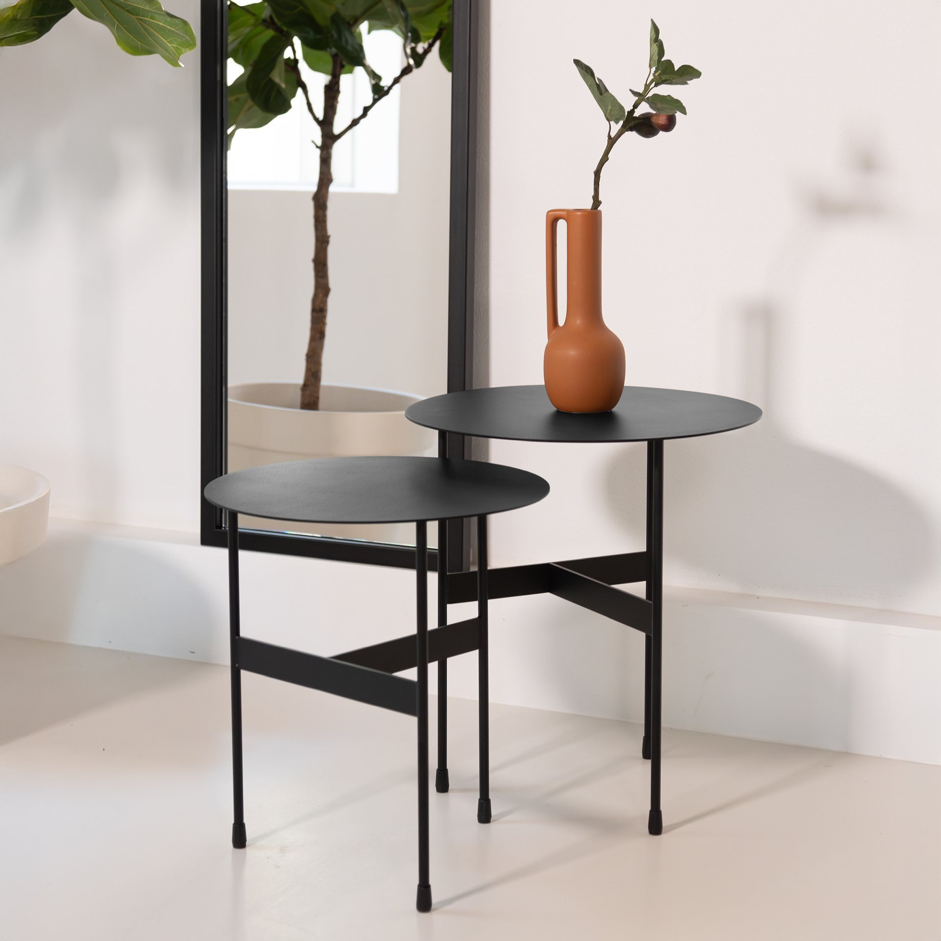 Spinder Design Beistelltisch Mira High Schwarz
