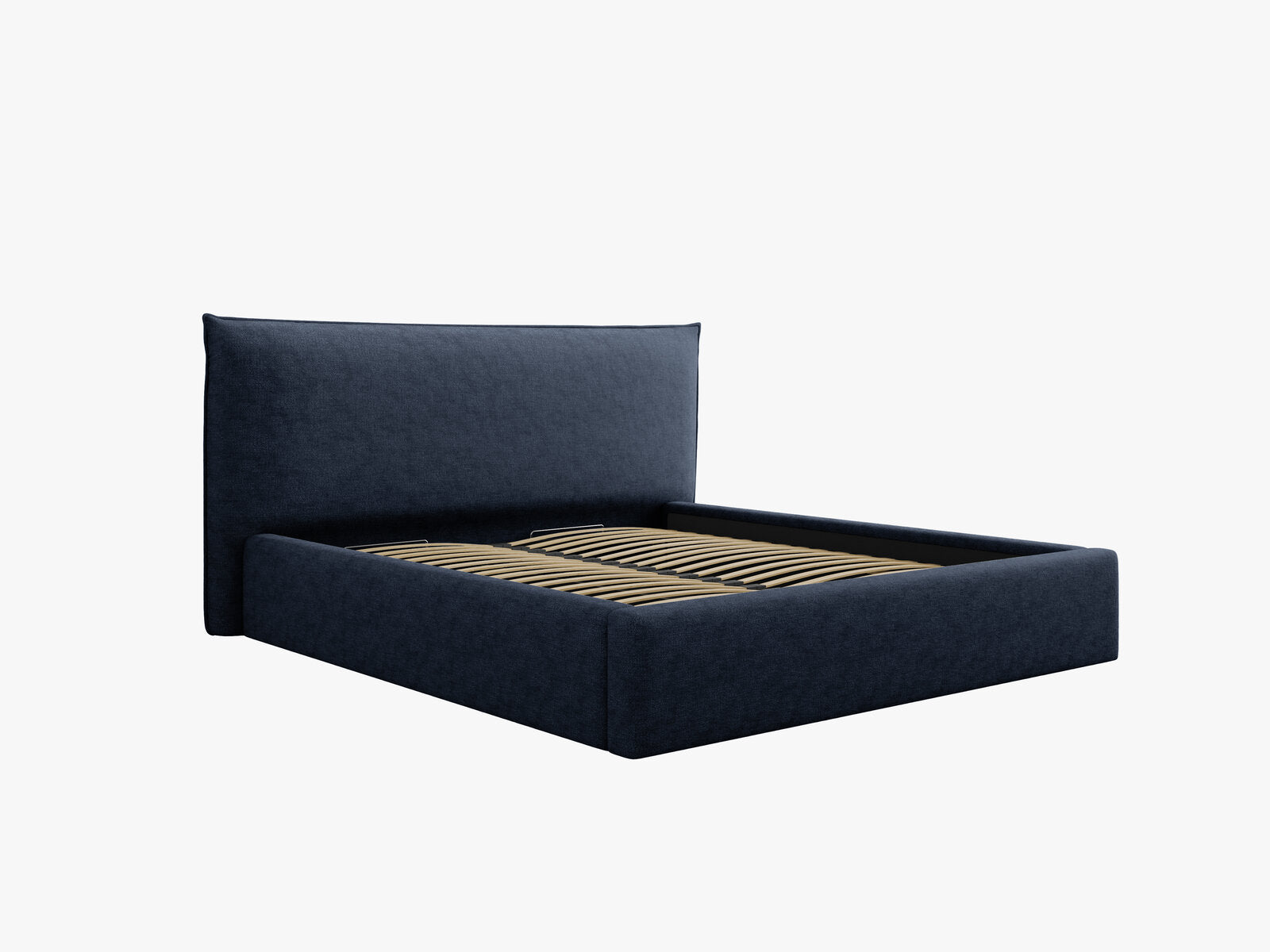 Micadoni Bett Kaelle Chenille Perfect Harmony Dunkelblau 140x200