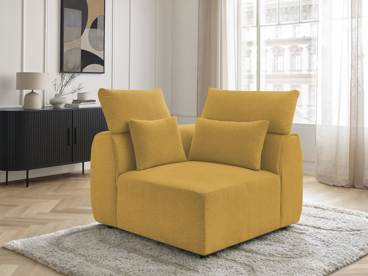 Bobochic Jana Eckmodul Melange-Stoff Gelb