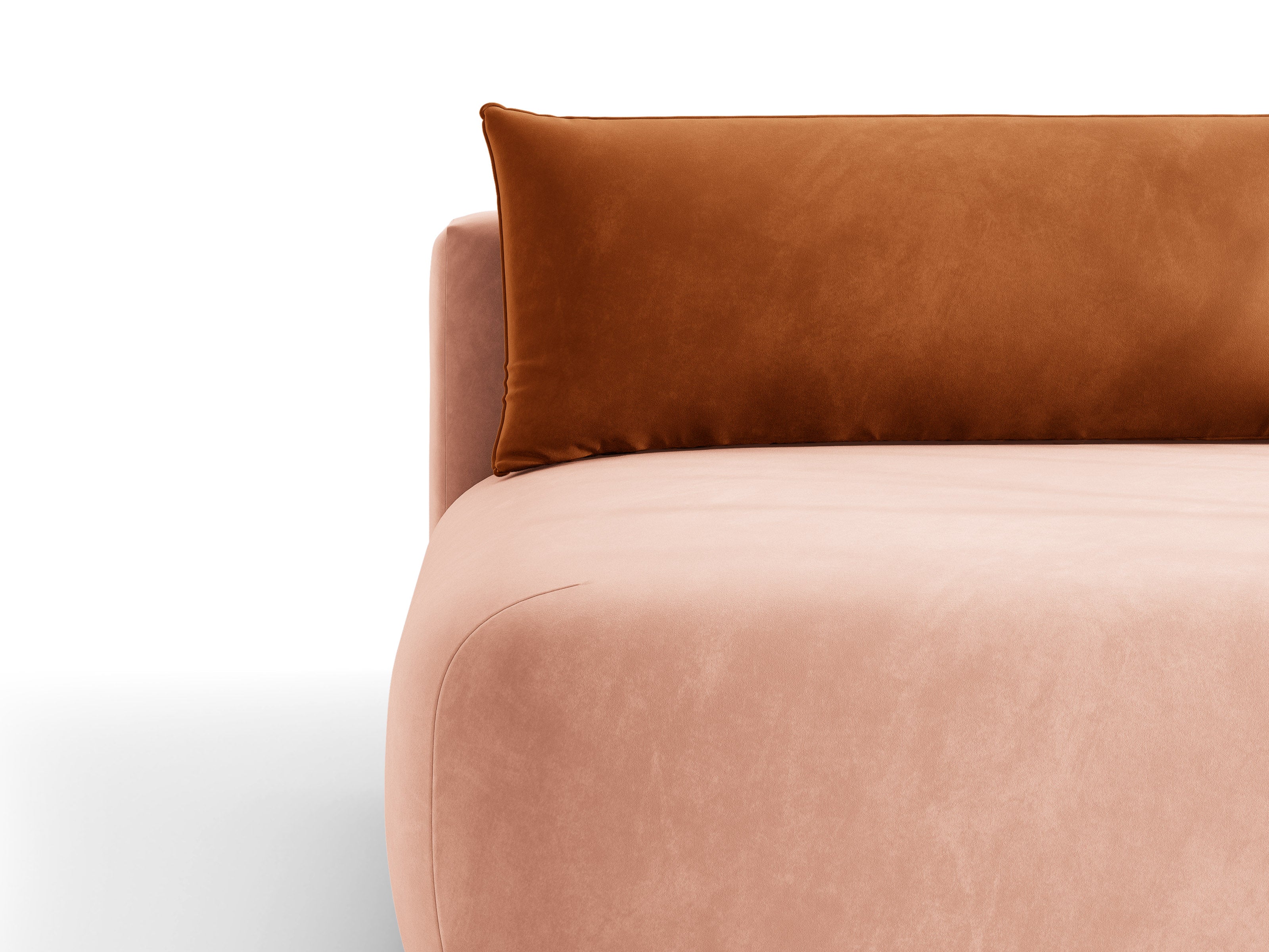 Micadoni Hena Sofa Mit Bettfunktion Und Stauraum Samt Salvador Rosa