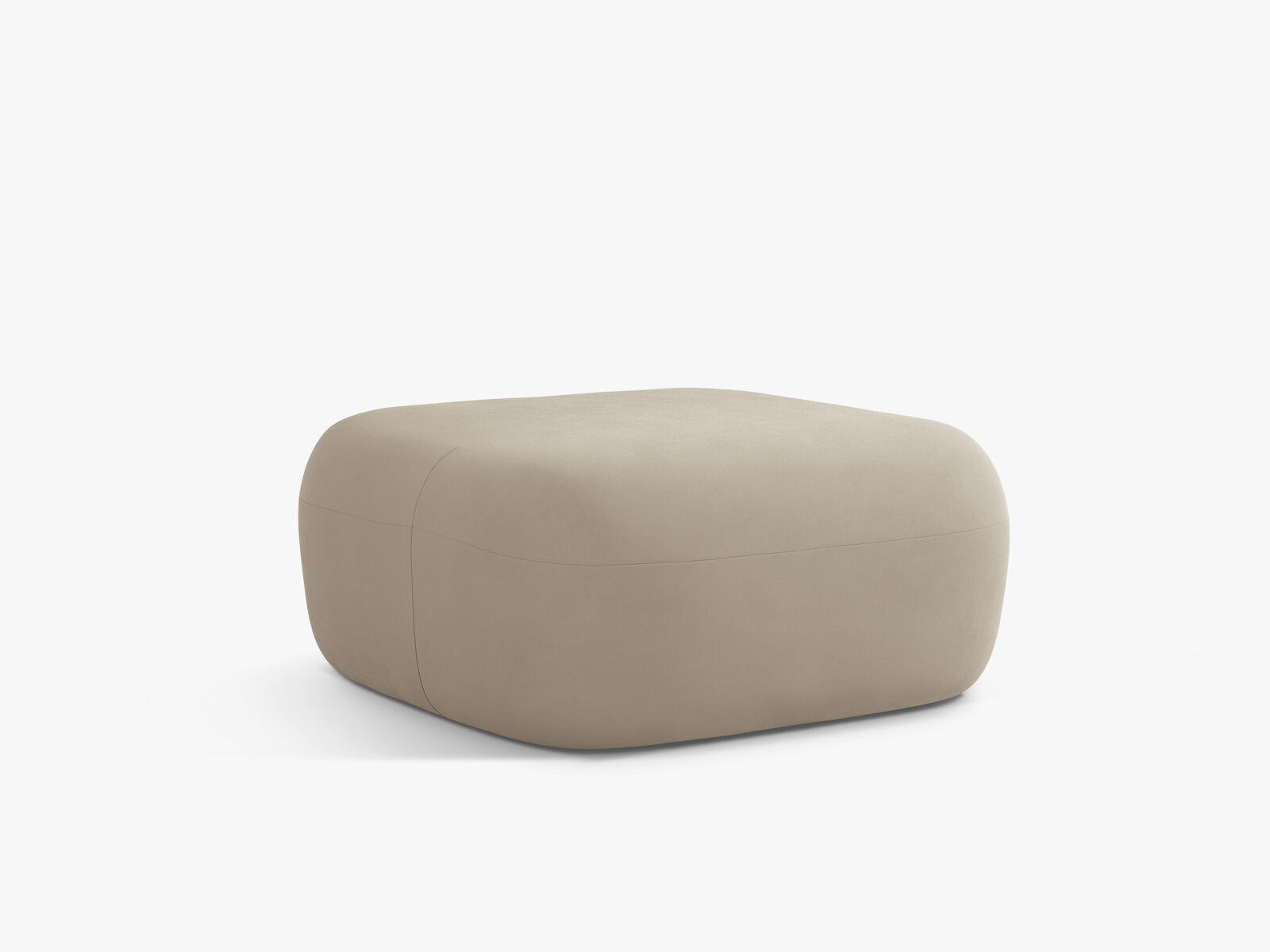 Micadoni Hocker Jenny Samt Salvador Beige