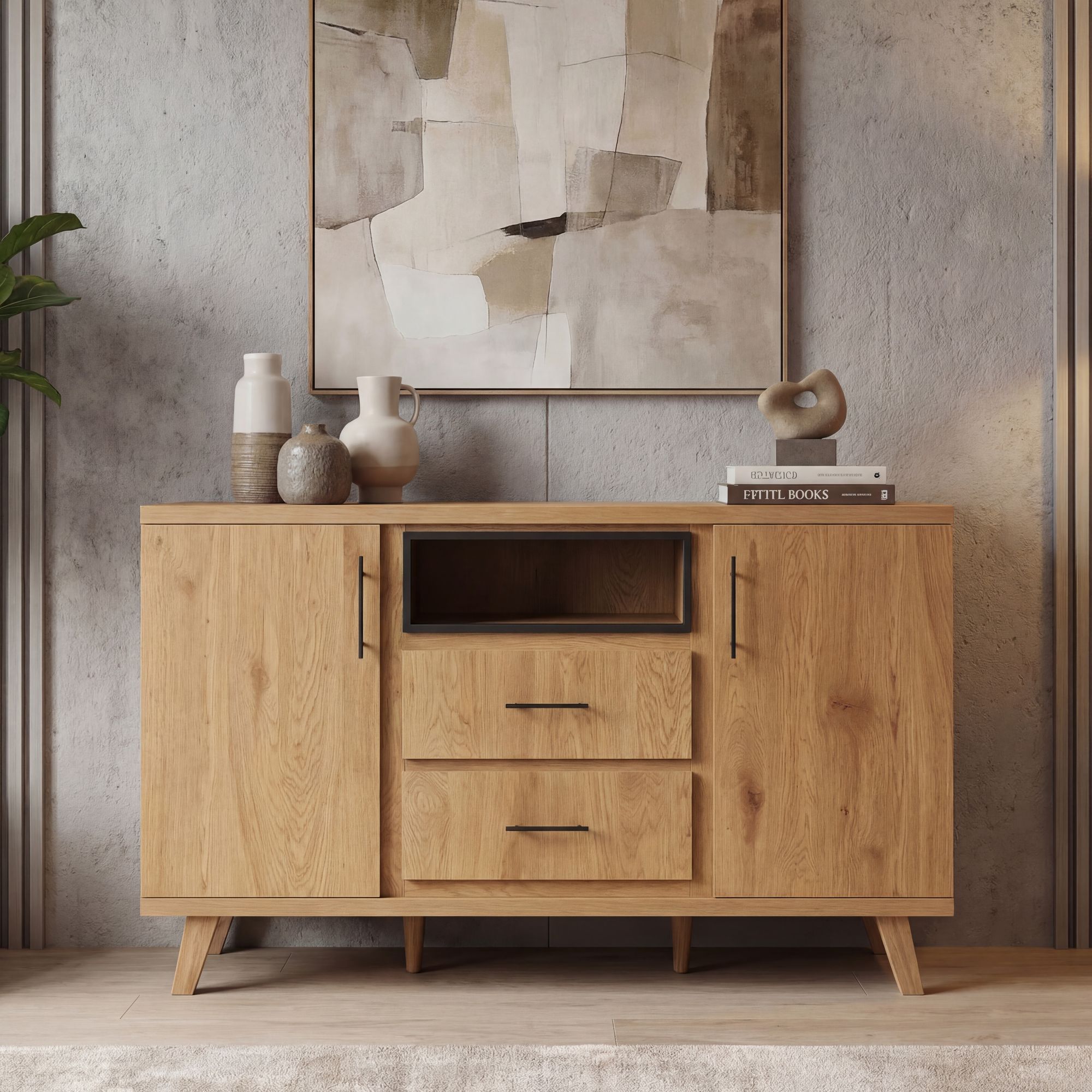 Sideboard Stordal Braun 150 × 40 × 95 cm