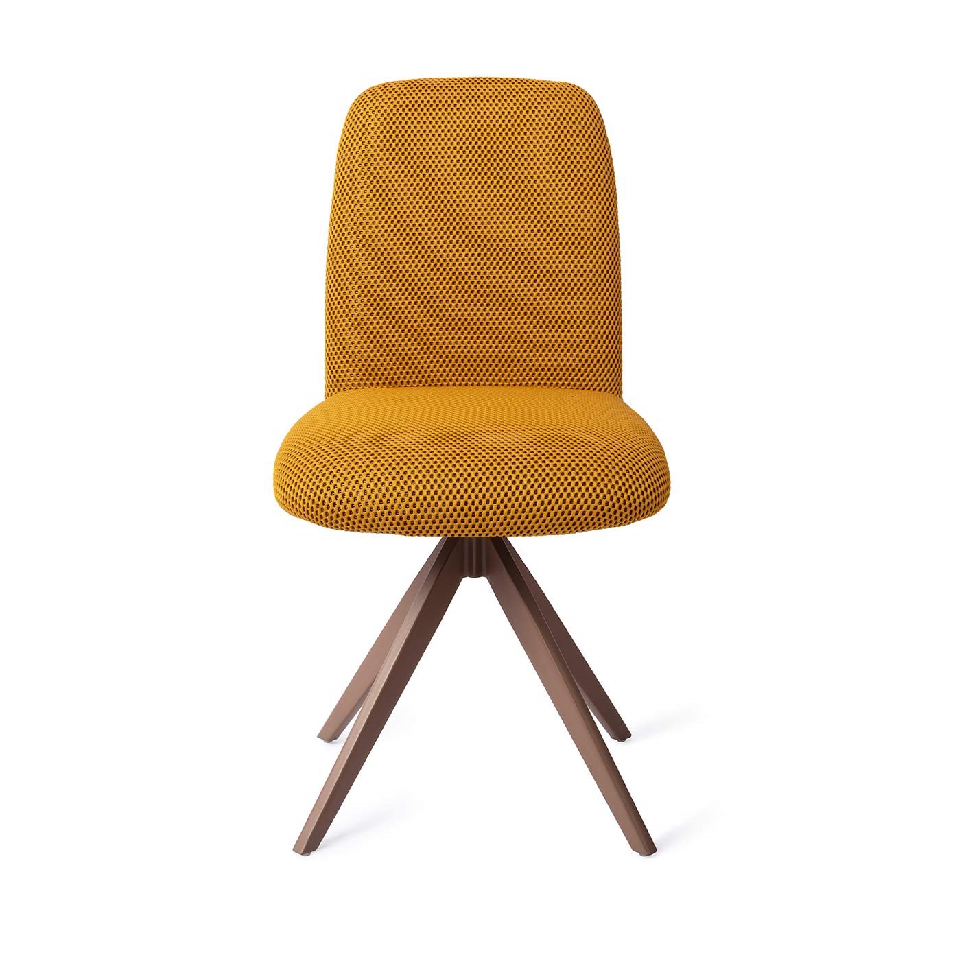 Jesper Home Esszimmerstuhl Taiwa Groovy-Garam Turn Braun moebelfaktor