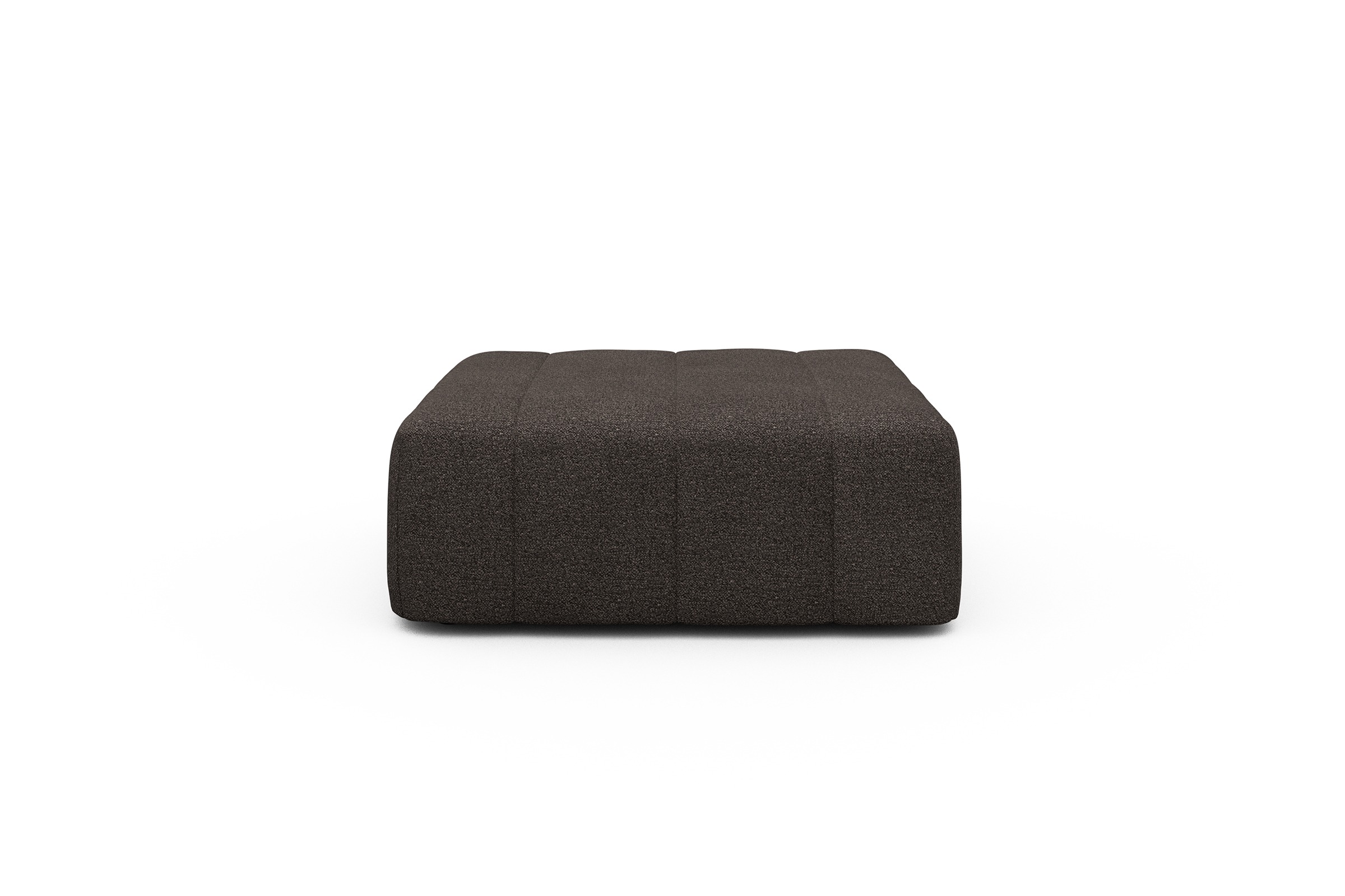 Sitzhocker Hugo Ottomane Boucle-Taupe