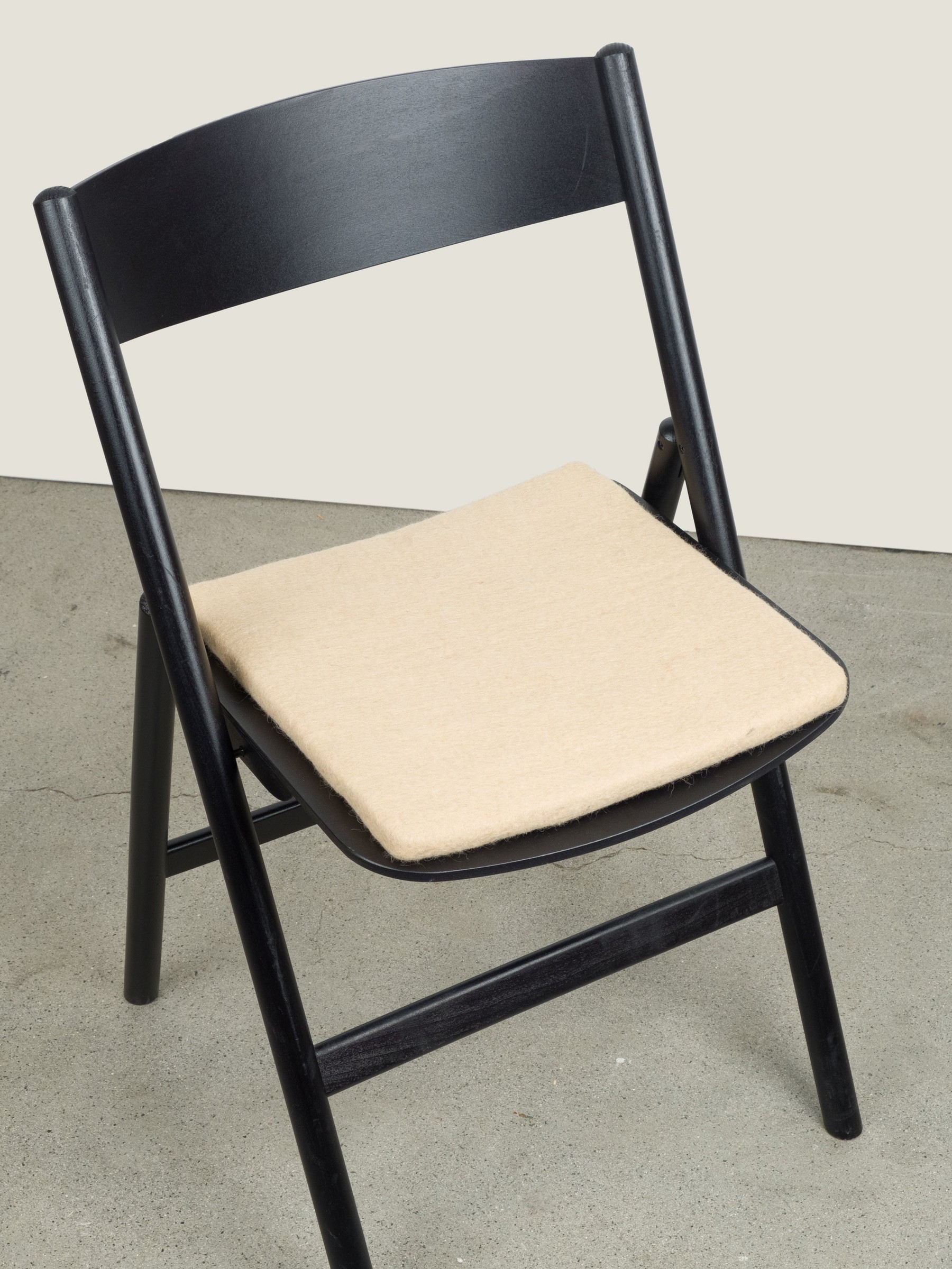 myfelt Levi Filz-Sitzauflage Beige 36 x 36 cm