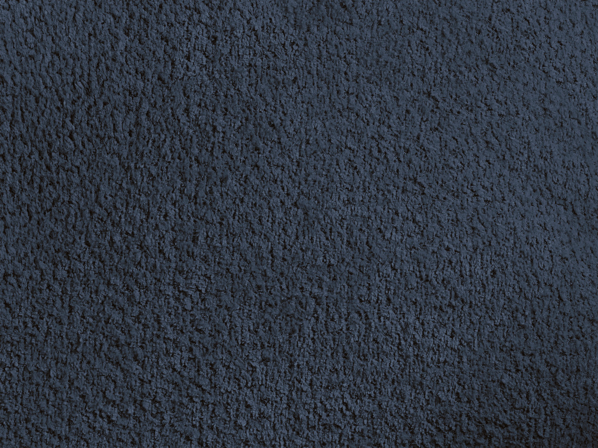 Bobochic Jaden Polsterbett Bouclé-Stoff Blau, Liegefläche 140 × 190 cm