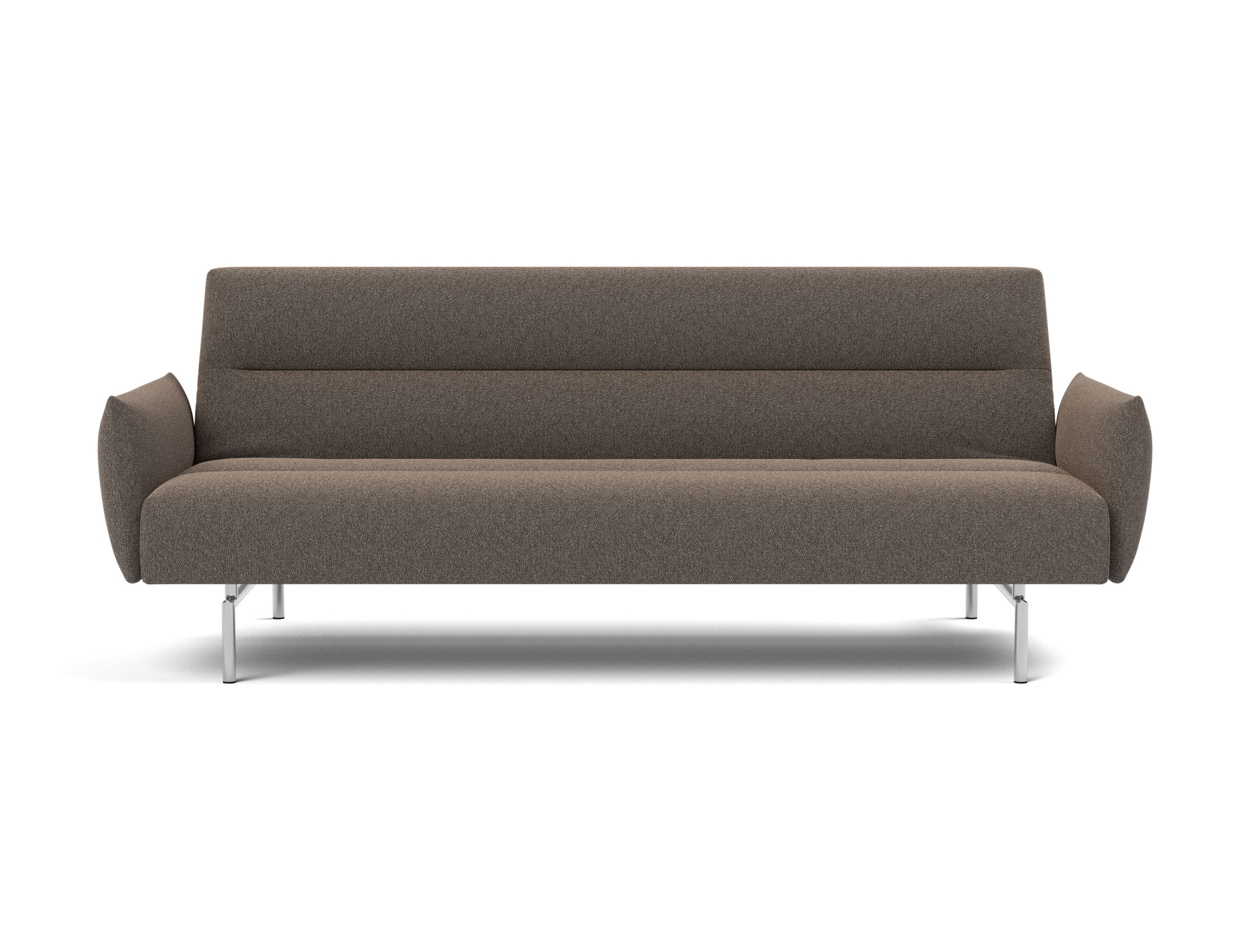 Schlafsofa Jillis mit Armlehnen Boucle Skandi 530-Taupe